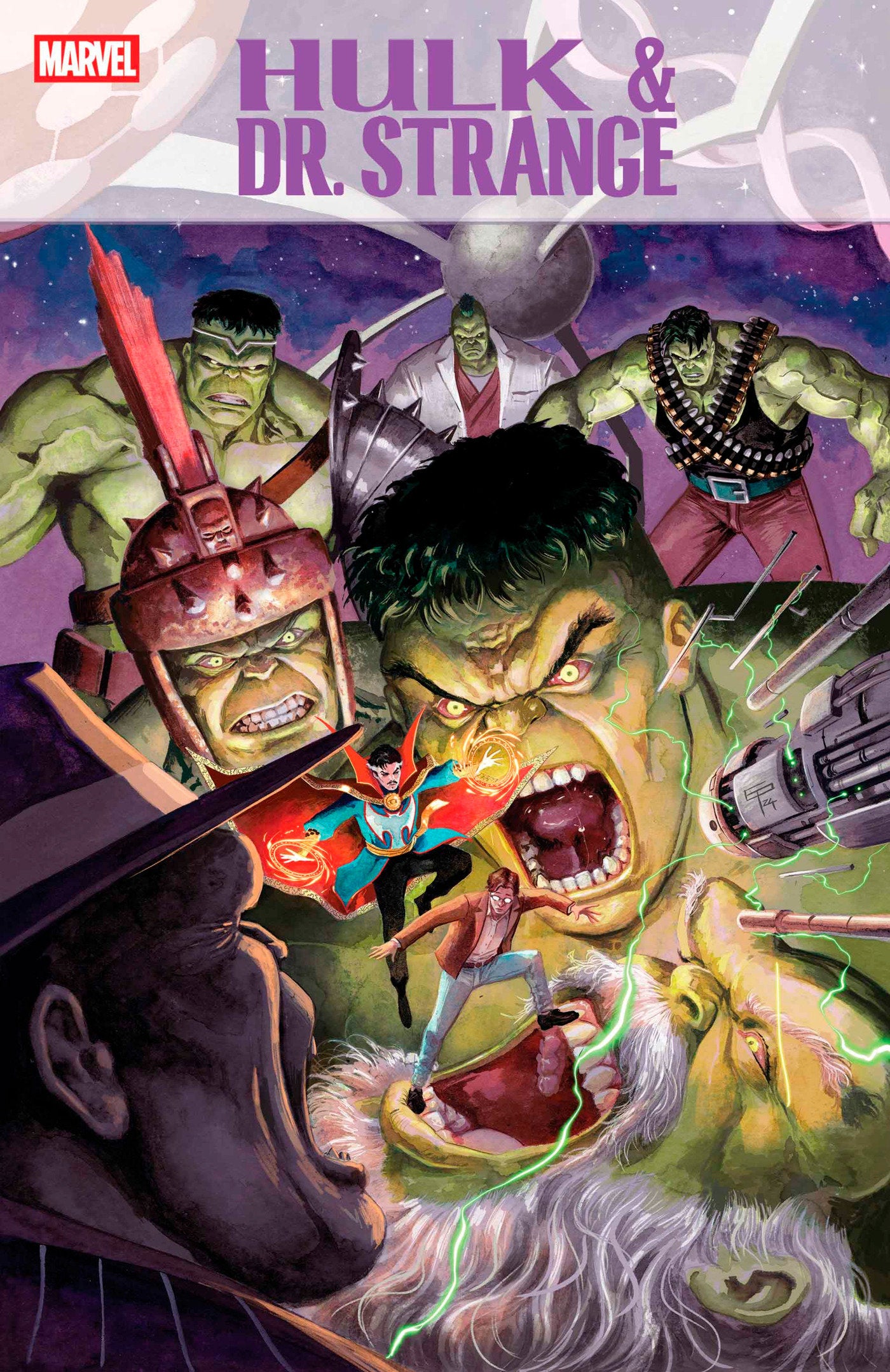 Hulk & Doctor Strange #1 German Peralta Variant | Dragon's Lair Comics and Fantasy Houston TX