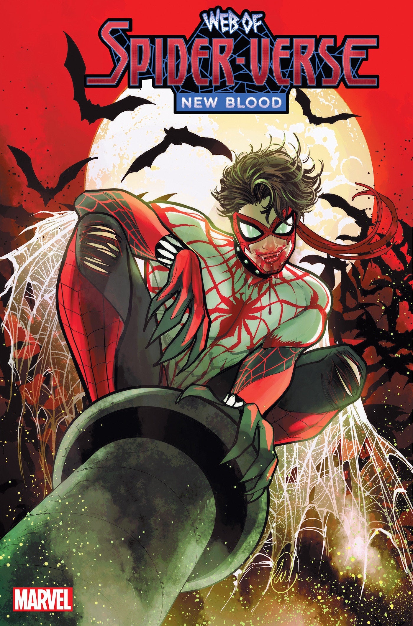 Web Of Spider-Verse: New Blood #1 Lucas Werneck Variant | Dragon's Lair Comics and Fantasy Houston TX