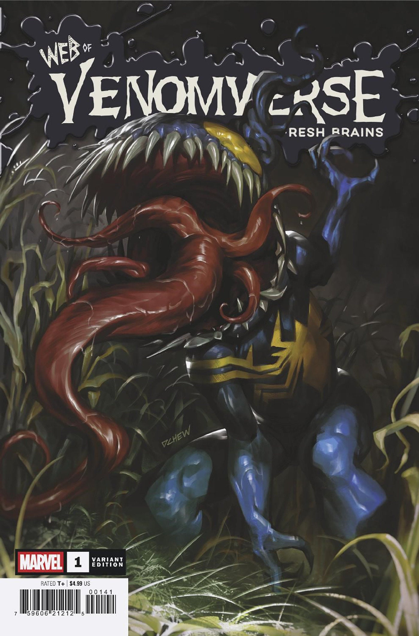 Web Of Venomverse: Fresh Brains #1 Derrick Chew Variant | Dragon's Lair Comics and Fantasy Houston TX