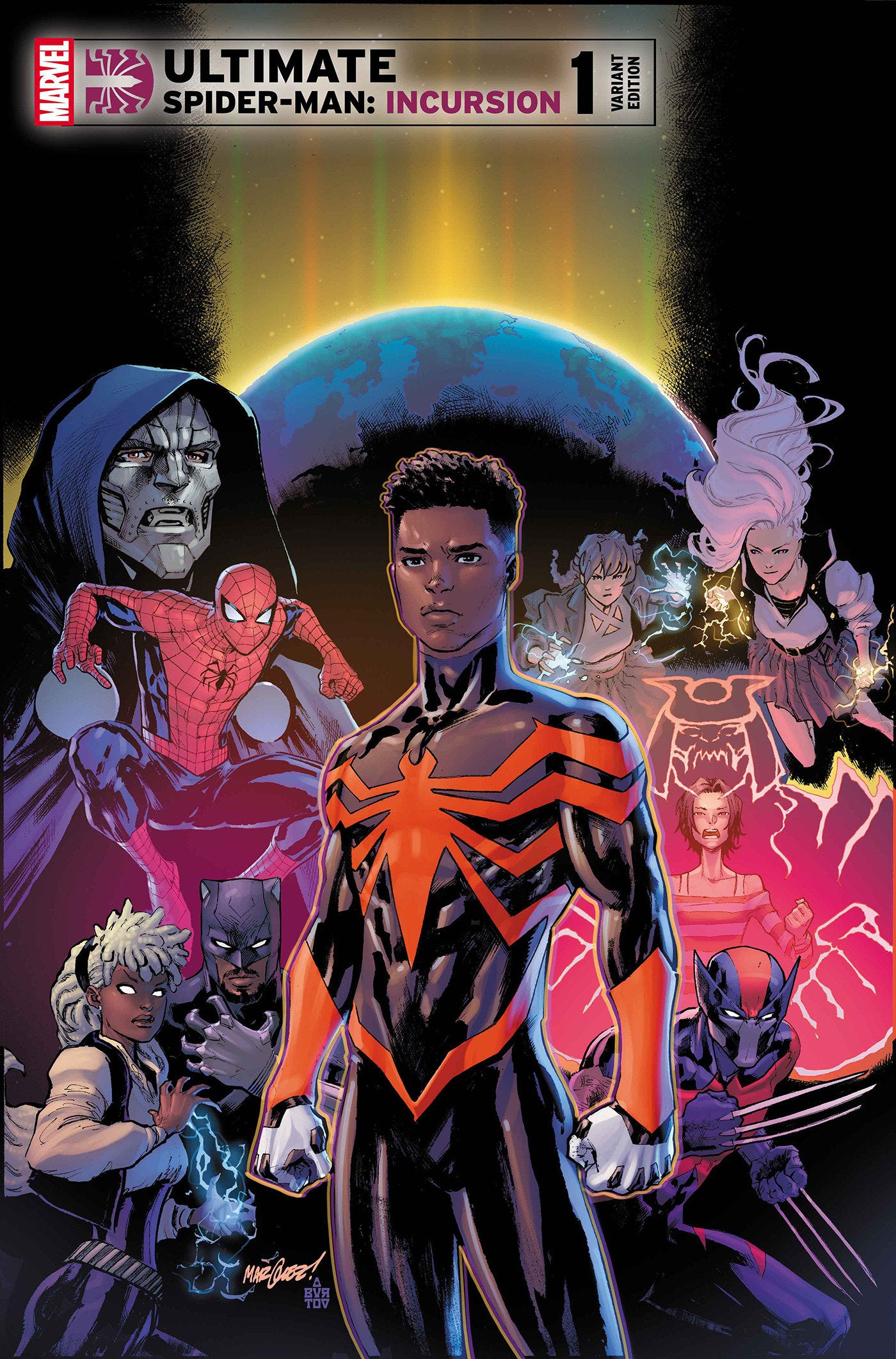 Ultimate Spider-Man: Incursion #1 David Marquez Variant | Dragon's Lair Comics and Fantasy Houston TX