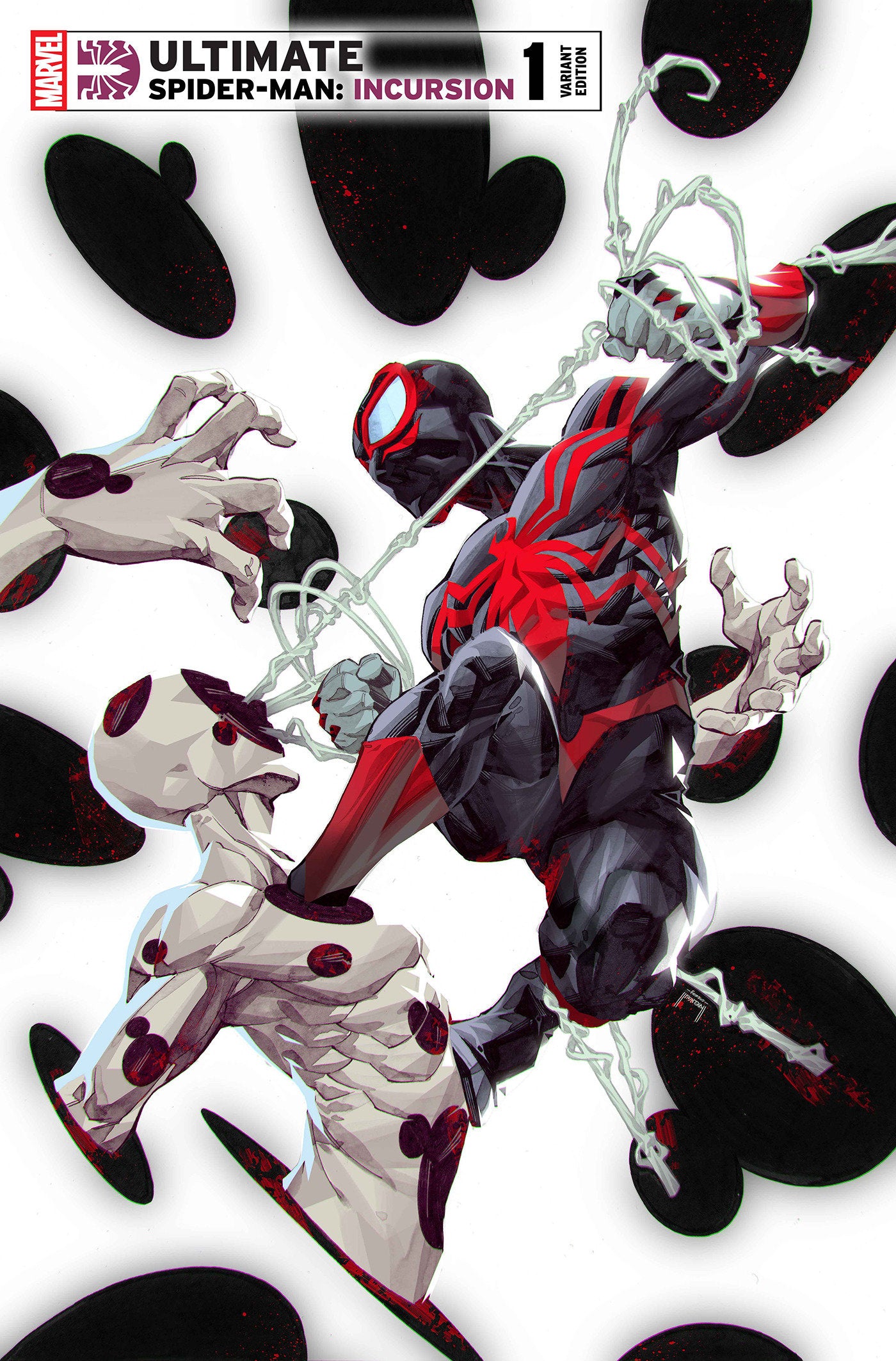 Ultimate Spider-Man: Incursion #1 Kael Ngu Foil Variant | Dragon's Lair Comics and Fantasy Houston TX