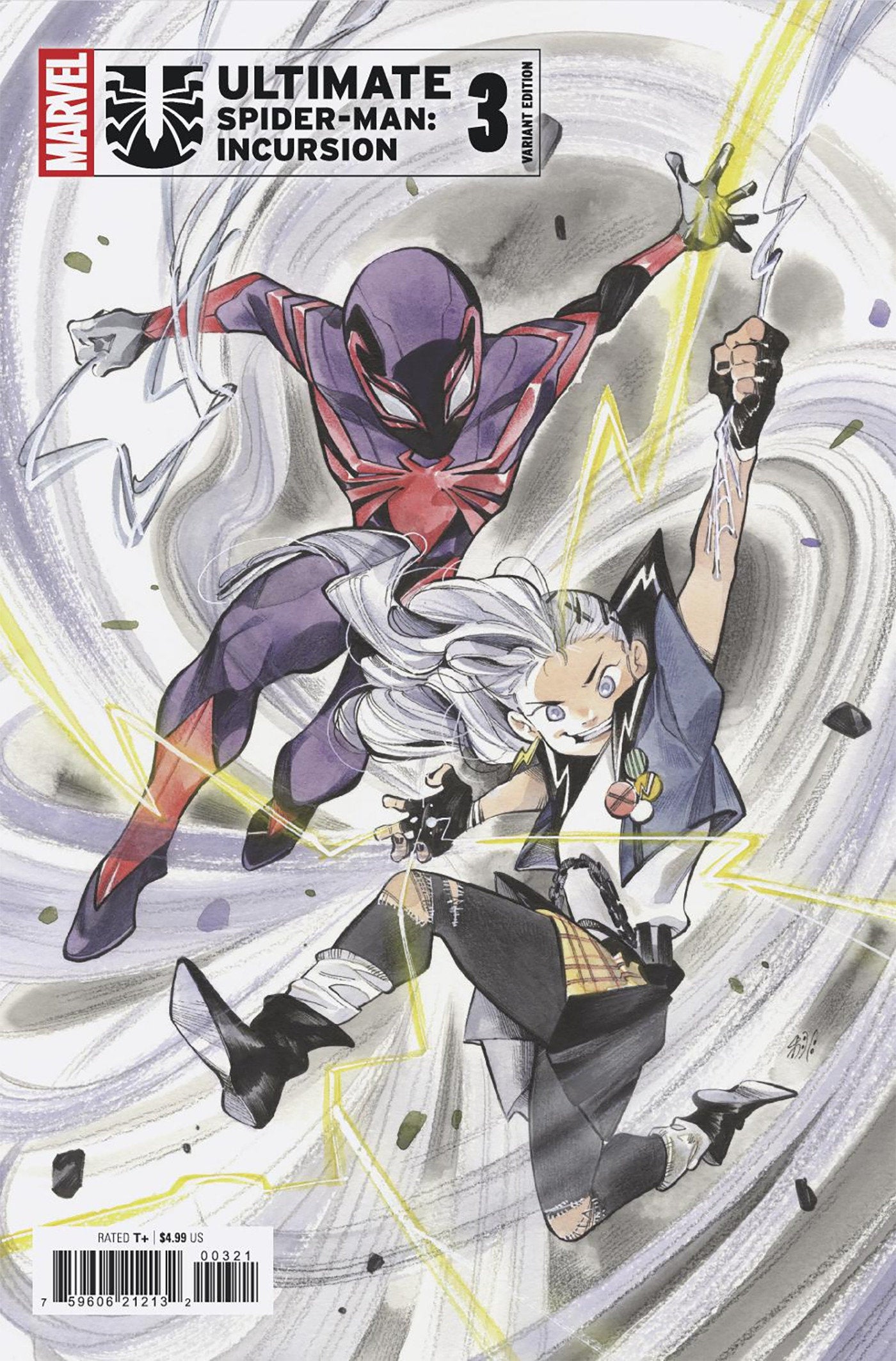 Ultimate Spider-Man: Incursion #3 Peach Momoko Variant | Dragon's Lair Comics and Fantasy Houston TX