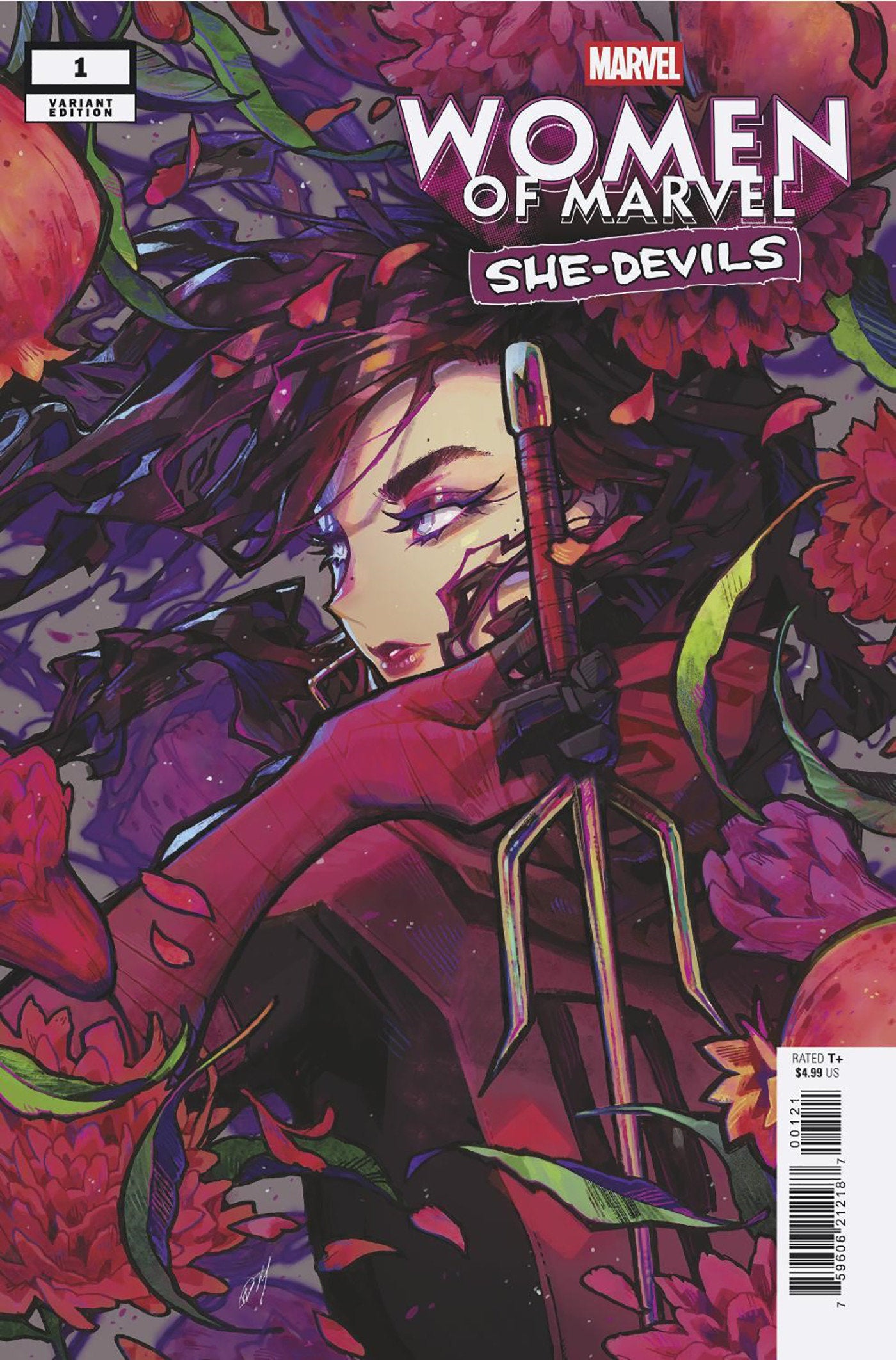 Women Of Marvel She-Devils #1 Rose Besch Variant | Dragon's Lair Comics and Fantasy Houston TX