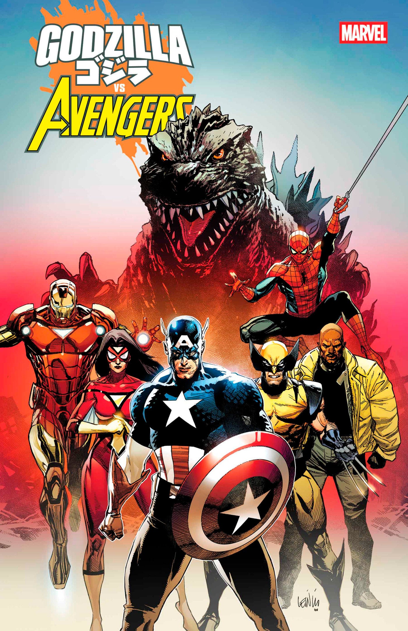 Godzilla vs. Avengers #1 | Dragon's Lair Comics and Fantasy Houston TX