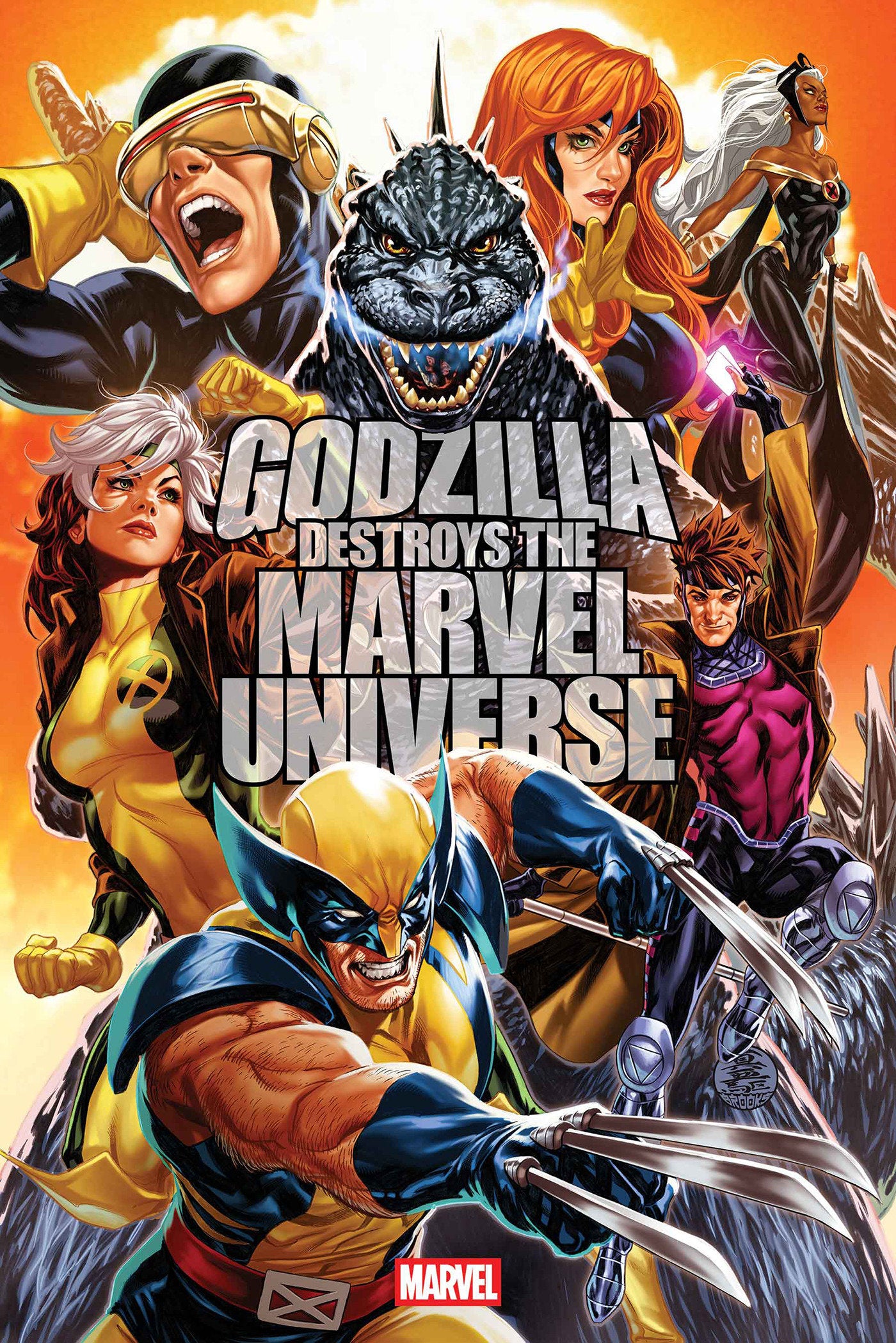 Godzilla Destroys The Marvel Universe #3 | Dragon's Lair Comics and Fantasy Houston TX