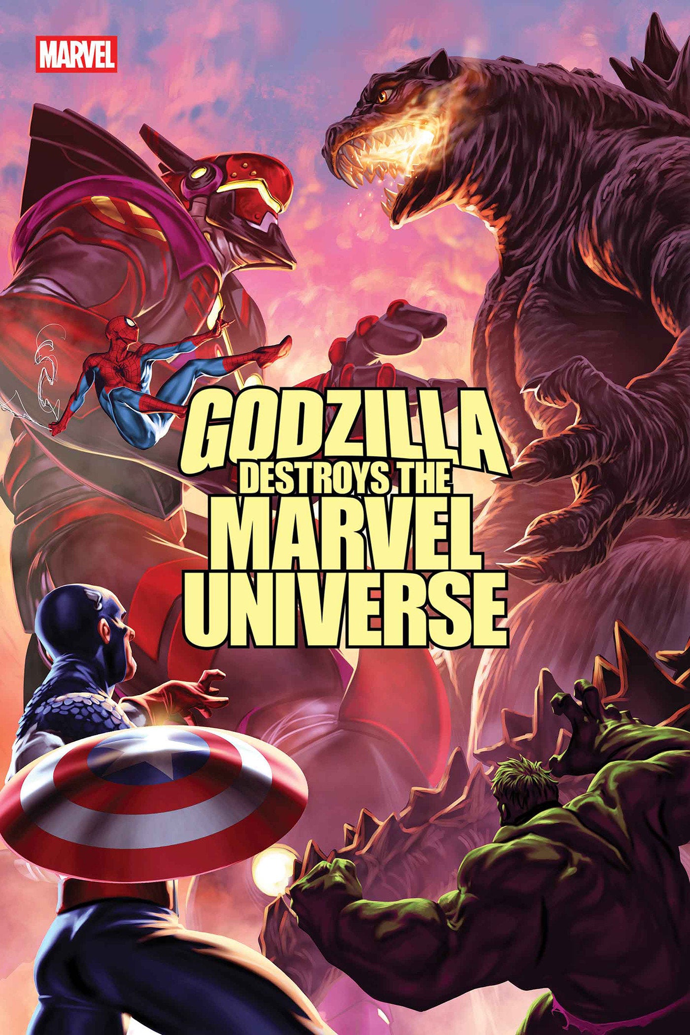 Godzilla Destroys The Marvel Universe #5 | Dragon's Lair Comics and Fantasy Houston TX