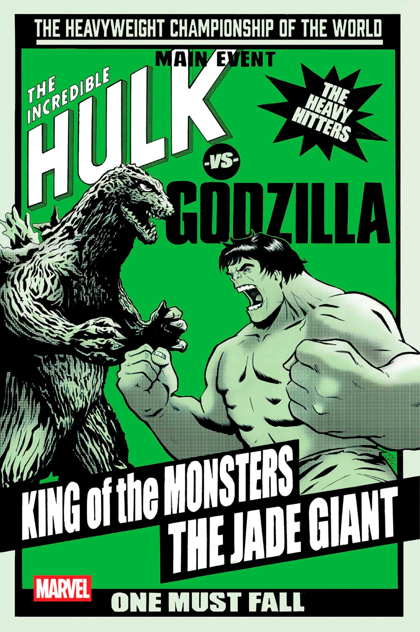 Godzilla vs. Hulk #1 Lee Garbett Versus Variant | Dragon's Lair Comics and Fantasy Houston TX