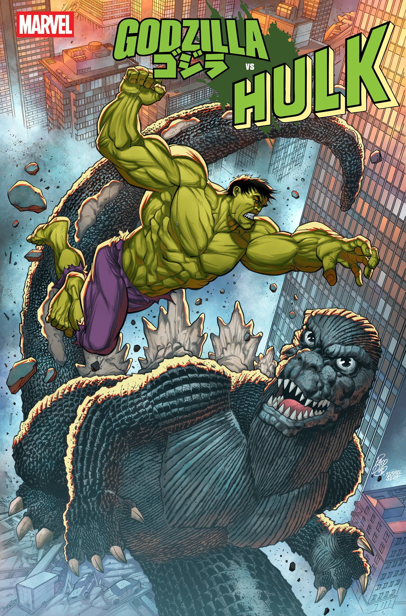 Godzilla vs. Hulk #1 Paco Diaz Variant | Dragon's Lair Comics and Fantasy Houston TX