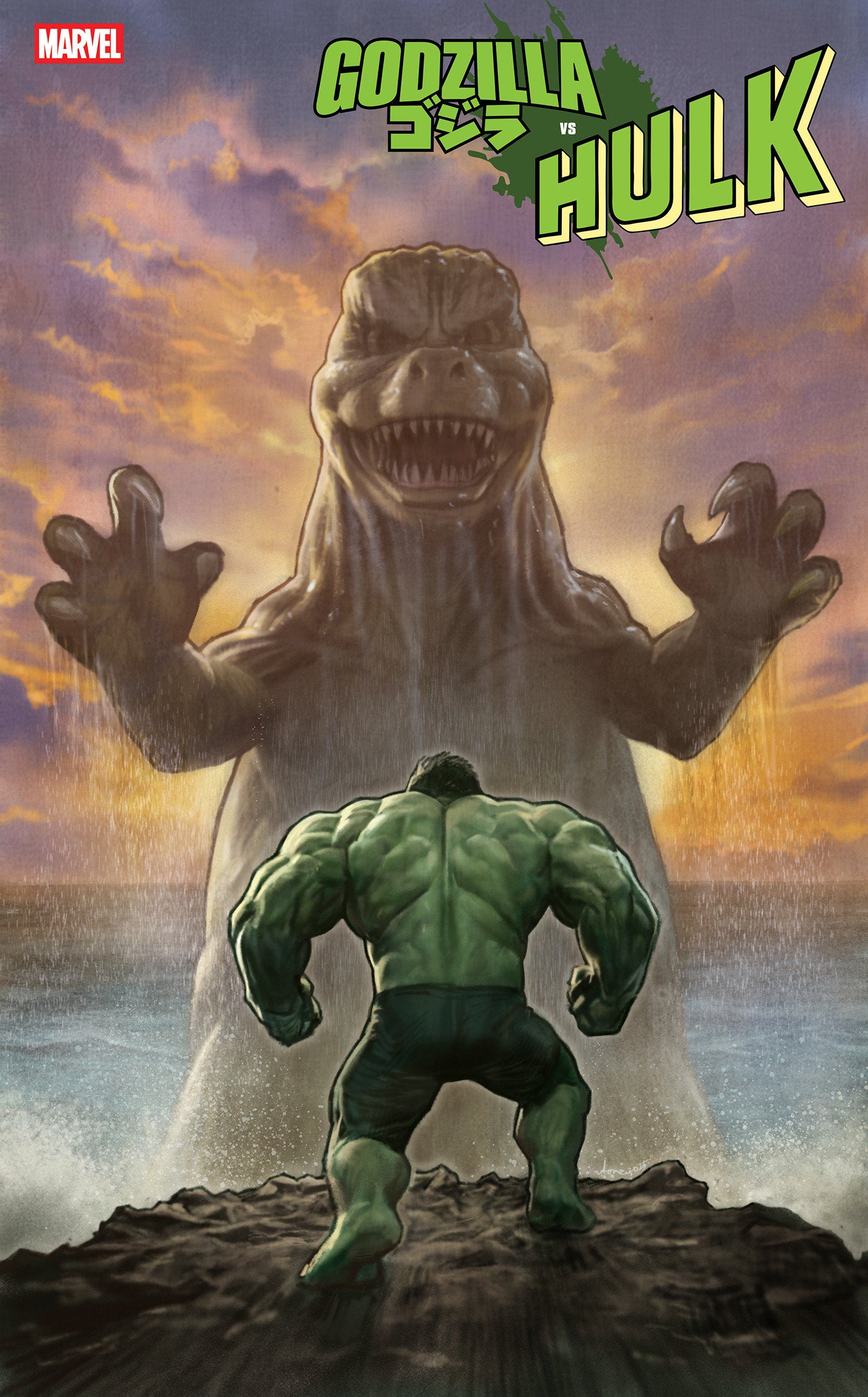 Godzilla vs. Hulk #1 Stonehouse Variant | Dragon's Lair Comics and Fantasy Houston TX