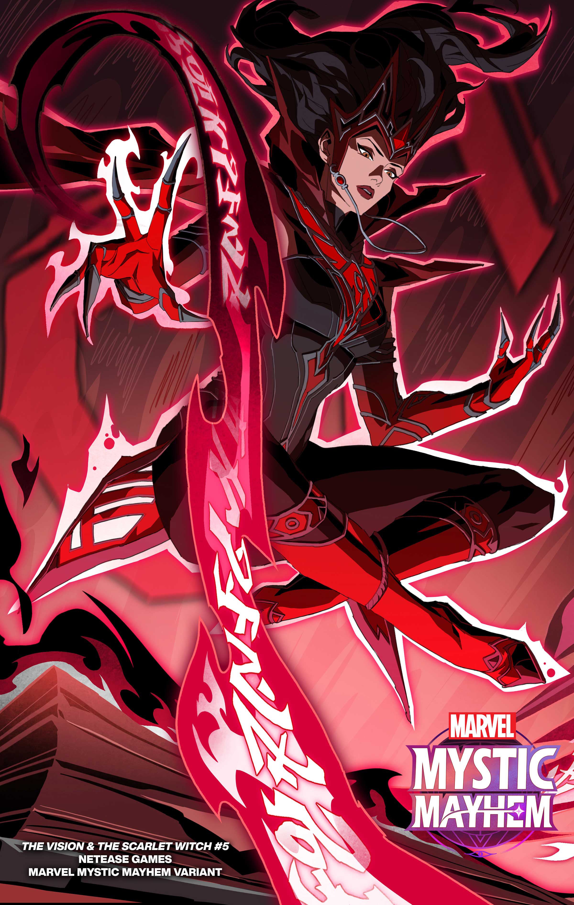 The Vision & The Scarlet Witch #5 Netease Games Marvel Mystic Mayhem Variant | Dragon's Lair Comics and Fantasy Houston TX
