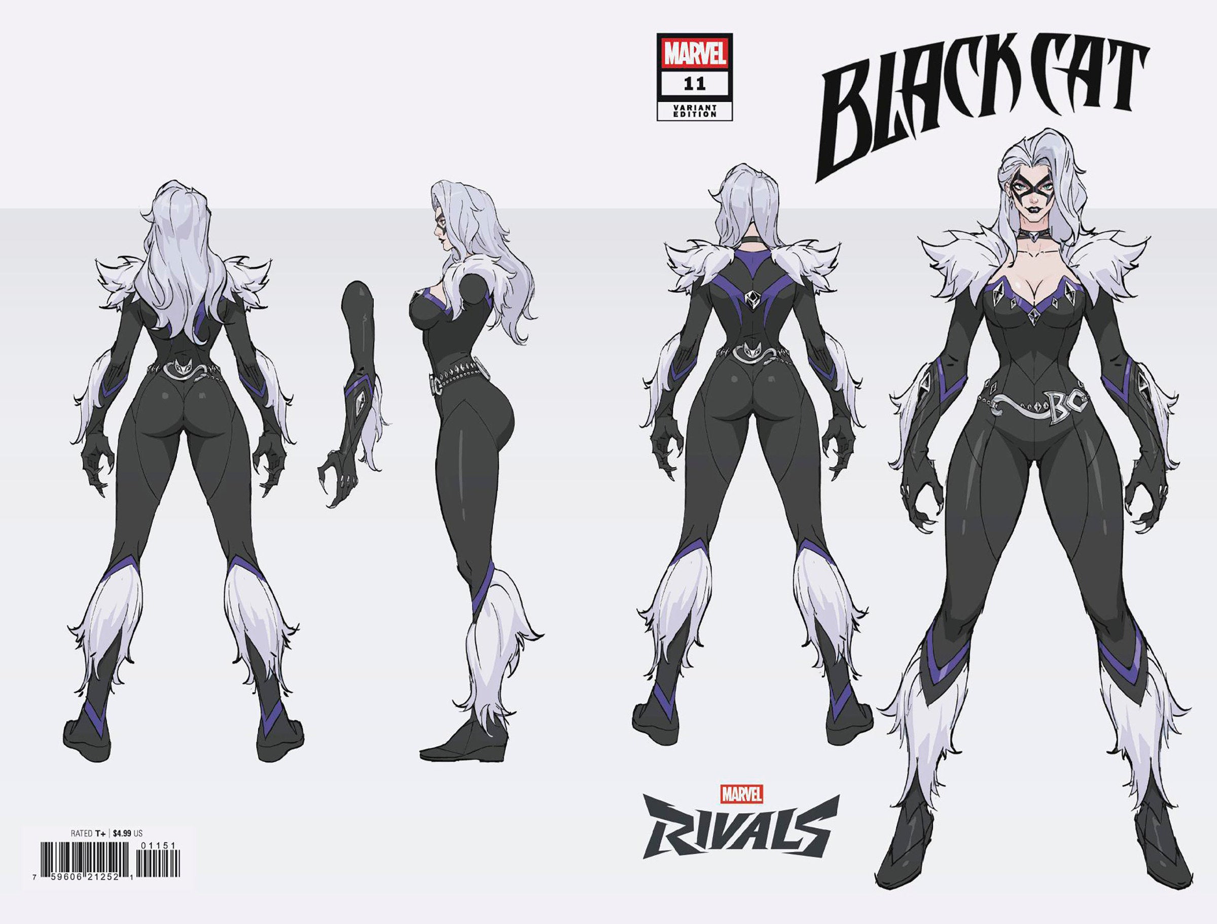 Black Cat #11 Netease Games Marvel Rivals Wraparound Variant | Odin's Place
