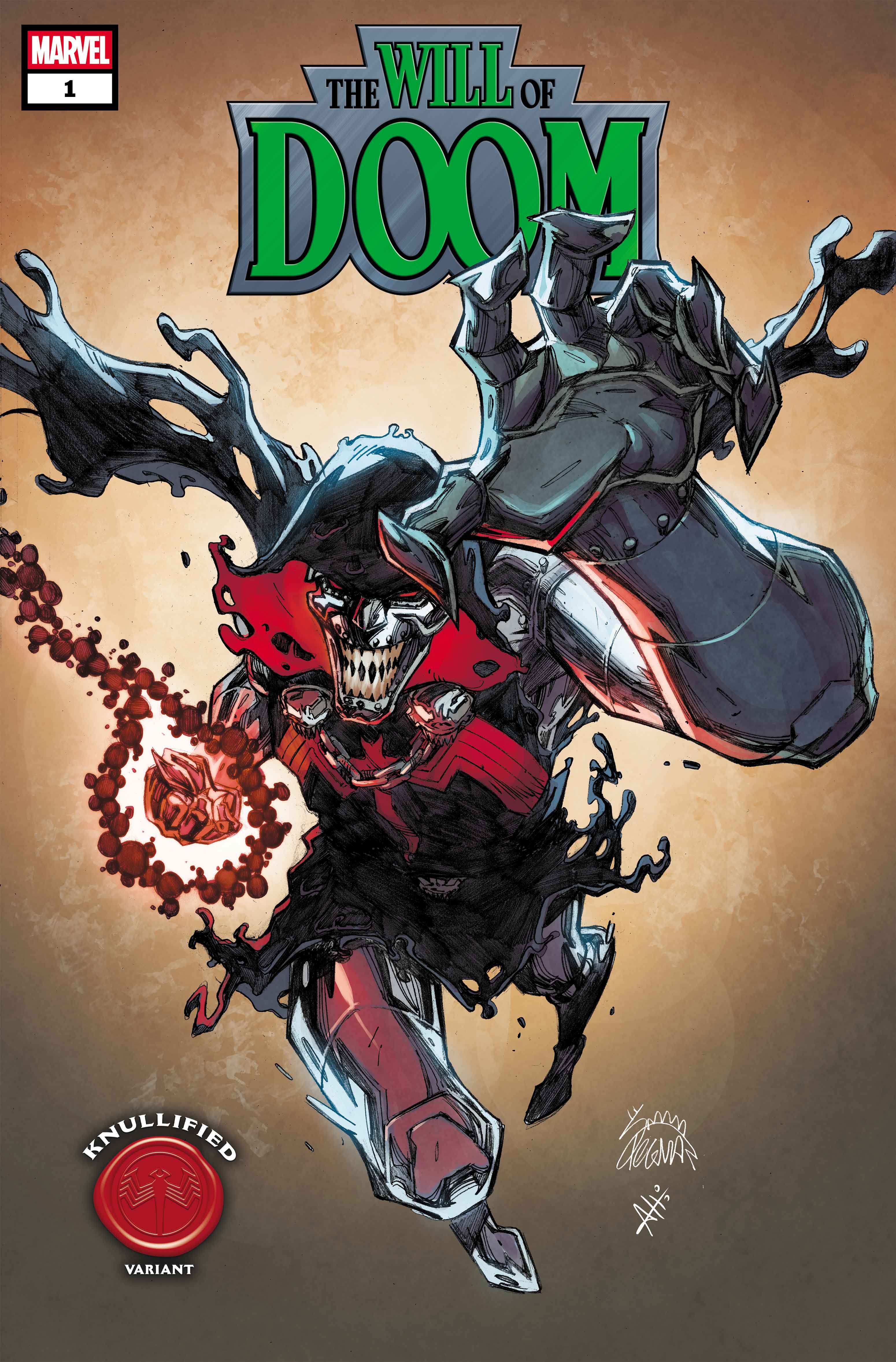 The Will Of Doom #1 Ryan Stegman Knullified Variant | Dragon's Lair Comics and Fantasy Houston TX