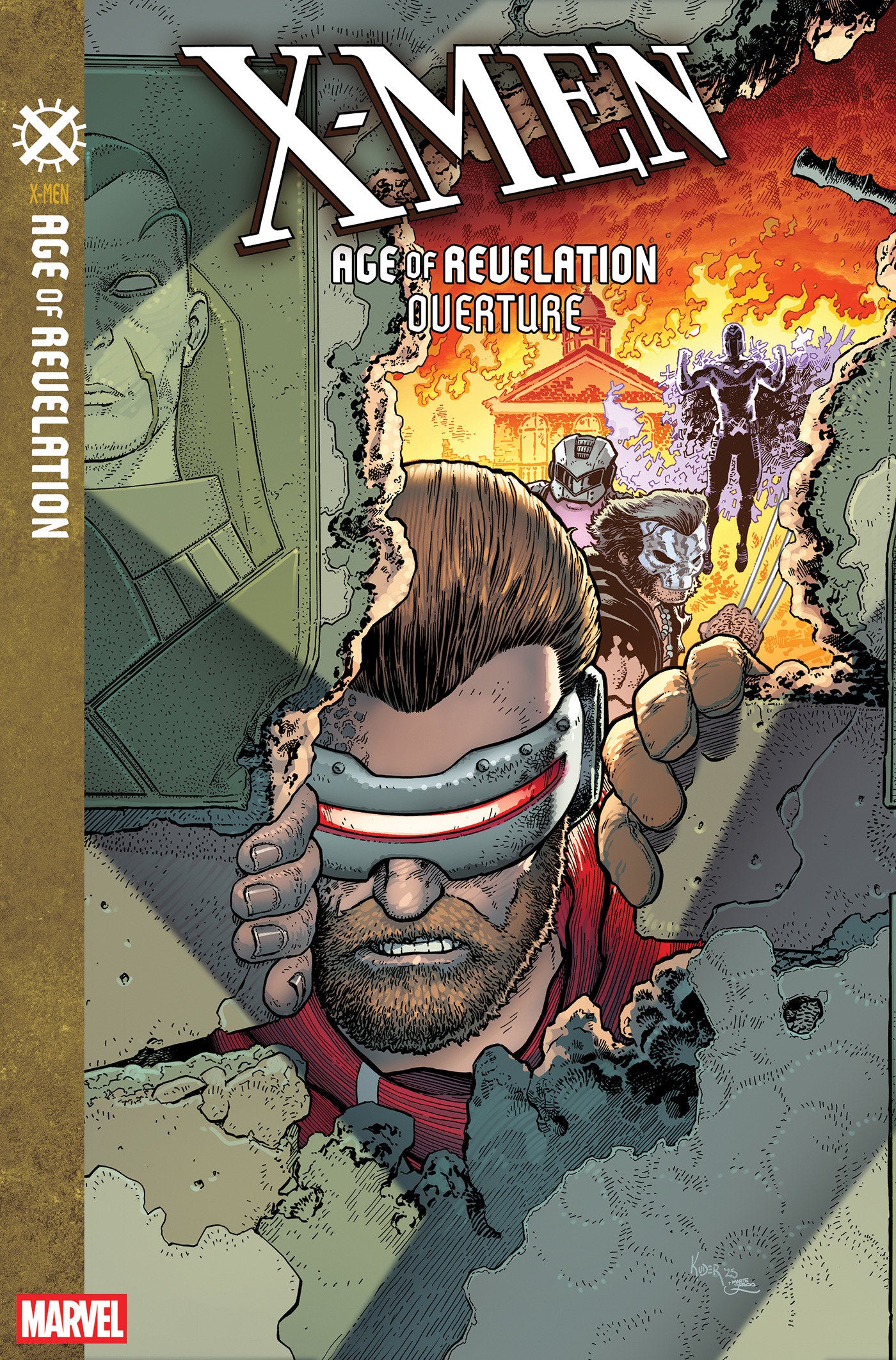 X Men: Age Of Revelation Overture #1 Aaron Kuder Revelation Variant [Aor] | Dragon's Lair Comics and Fantasy Houston TX