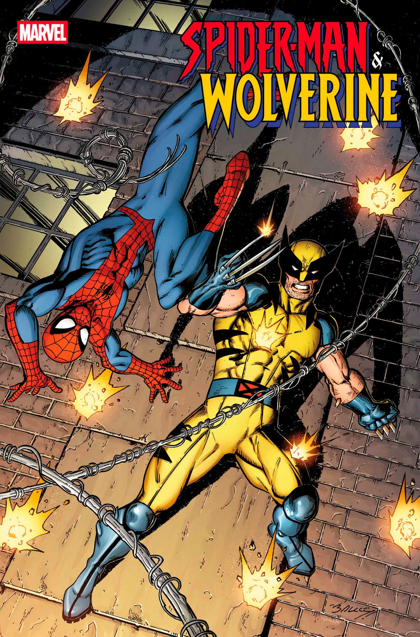 Spider-Man & Wolverine #1 Mark Bagley Variant | Dragon's Lair Comics and Fantasy Houston TX