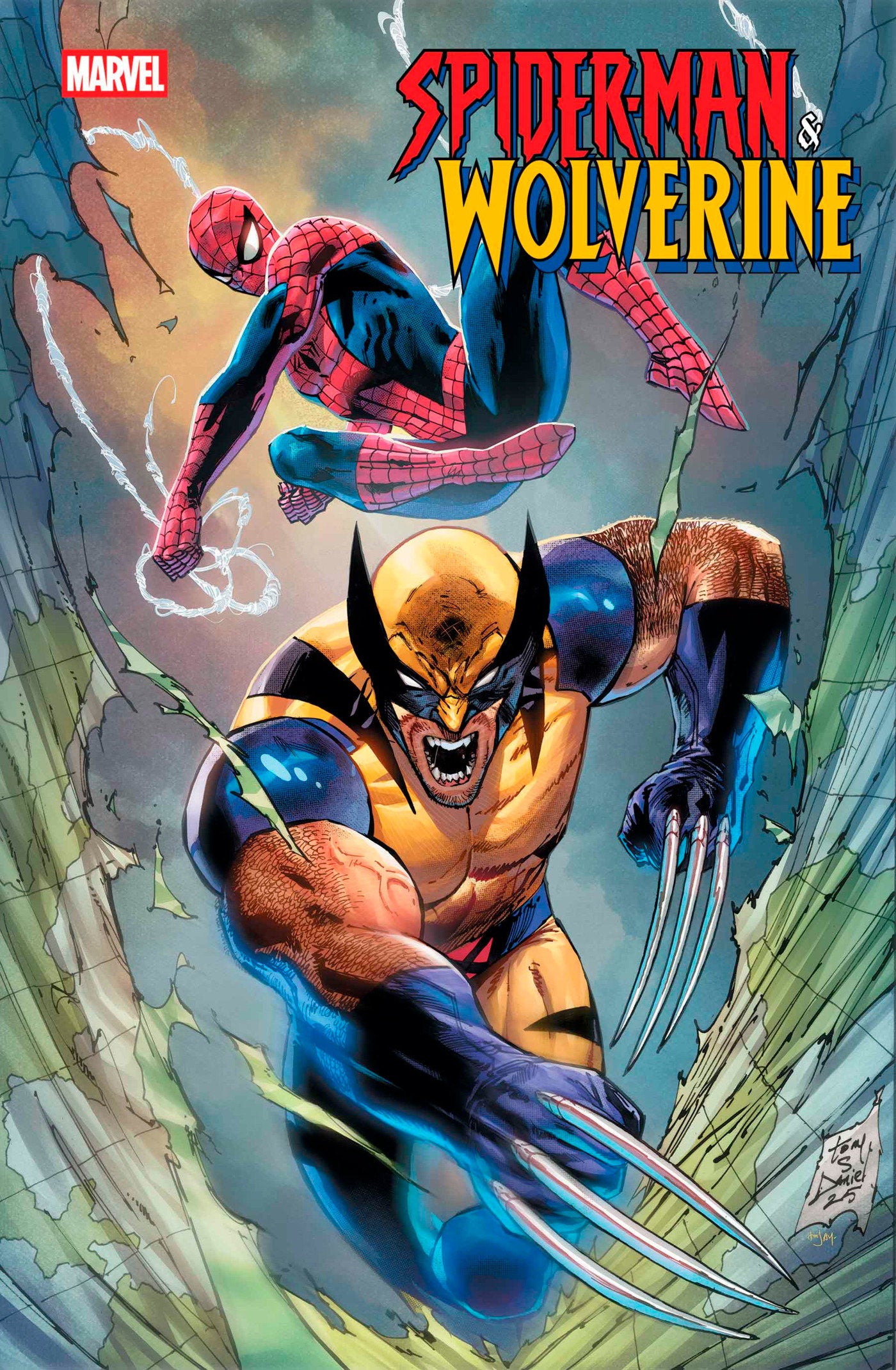 Spider-Man & Wolverine #4 Tony Daniel Variant | Dragon's Lair Comics and Fantasy Houston TX