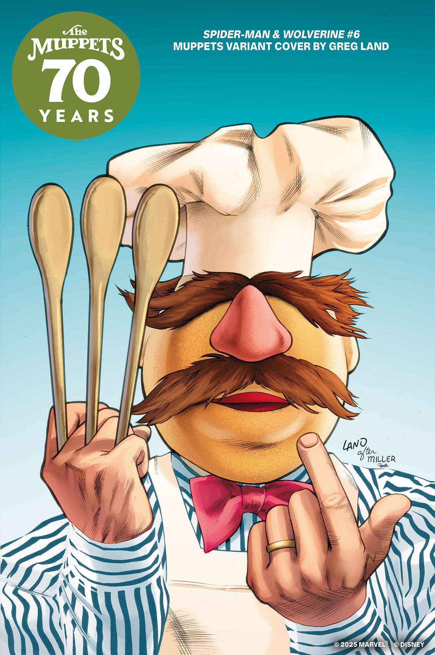Spider Man & Wolverine #6 Greg Land Muppets Variant | Dragon's Lair Comics and Fantasy Houston TX