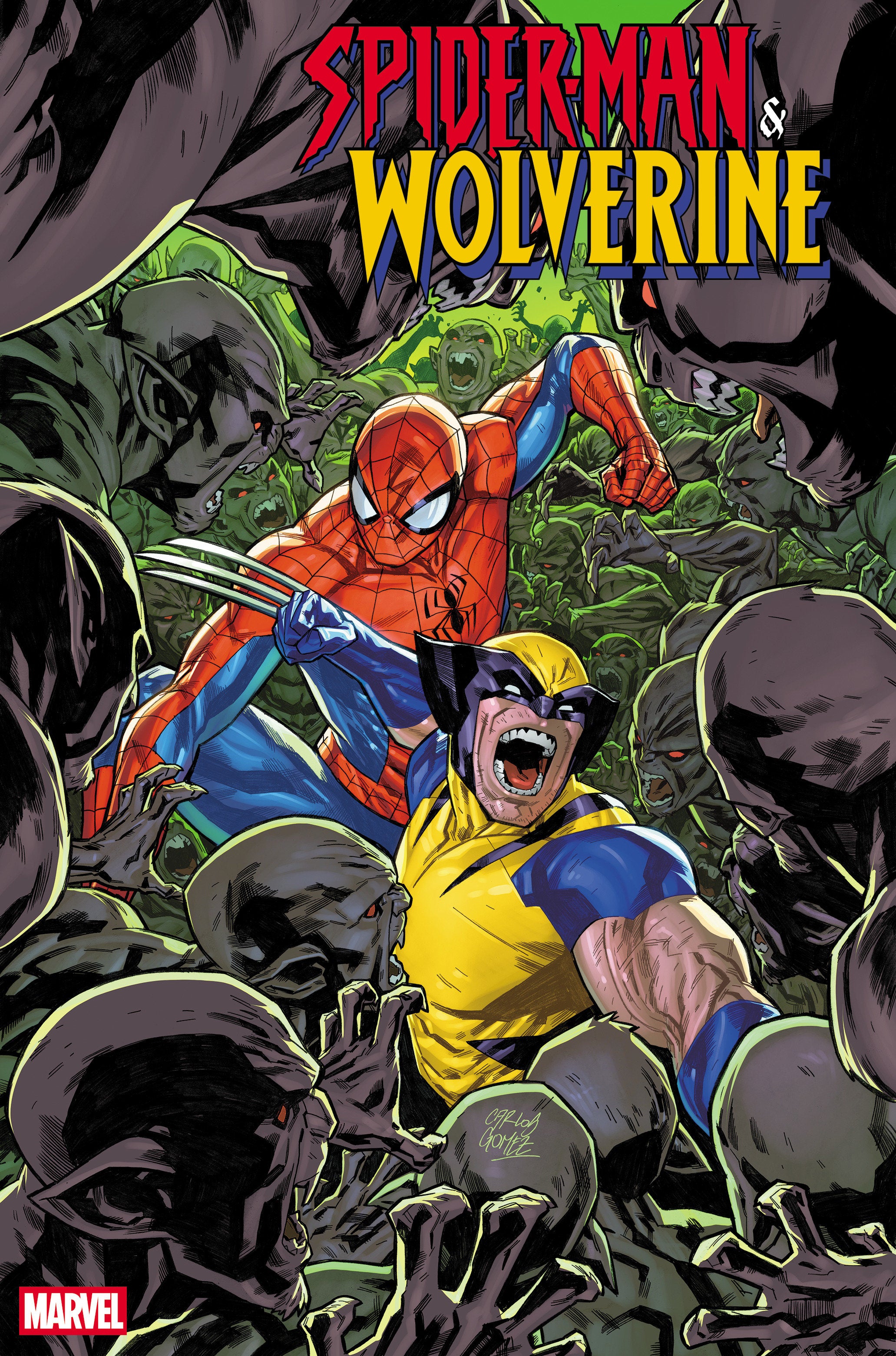 Spider Man & Wolverine #6 Carlos Gomez Variant | Dragon's Lair Comics and Fantasy Houston TX