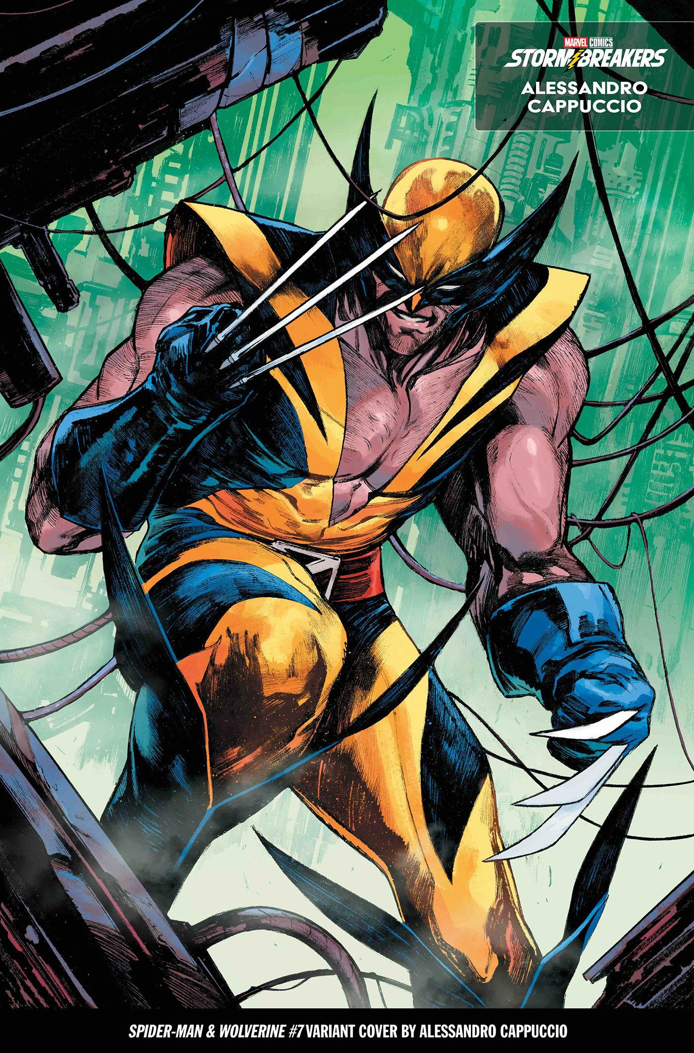 Spider-Man & Wolverine #7 Alessandro Cappuccio From The Chaos A Costume Variant | Dragon's Lair Comics and Fantasy Houston TX