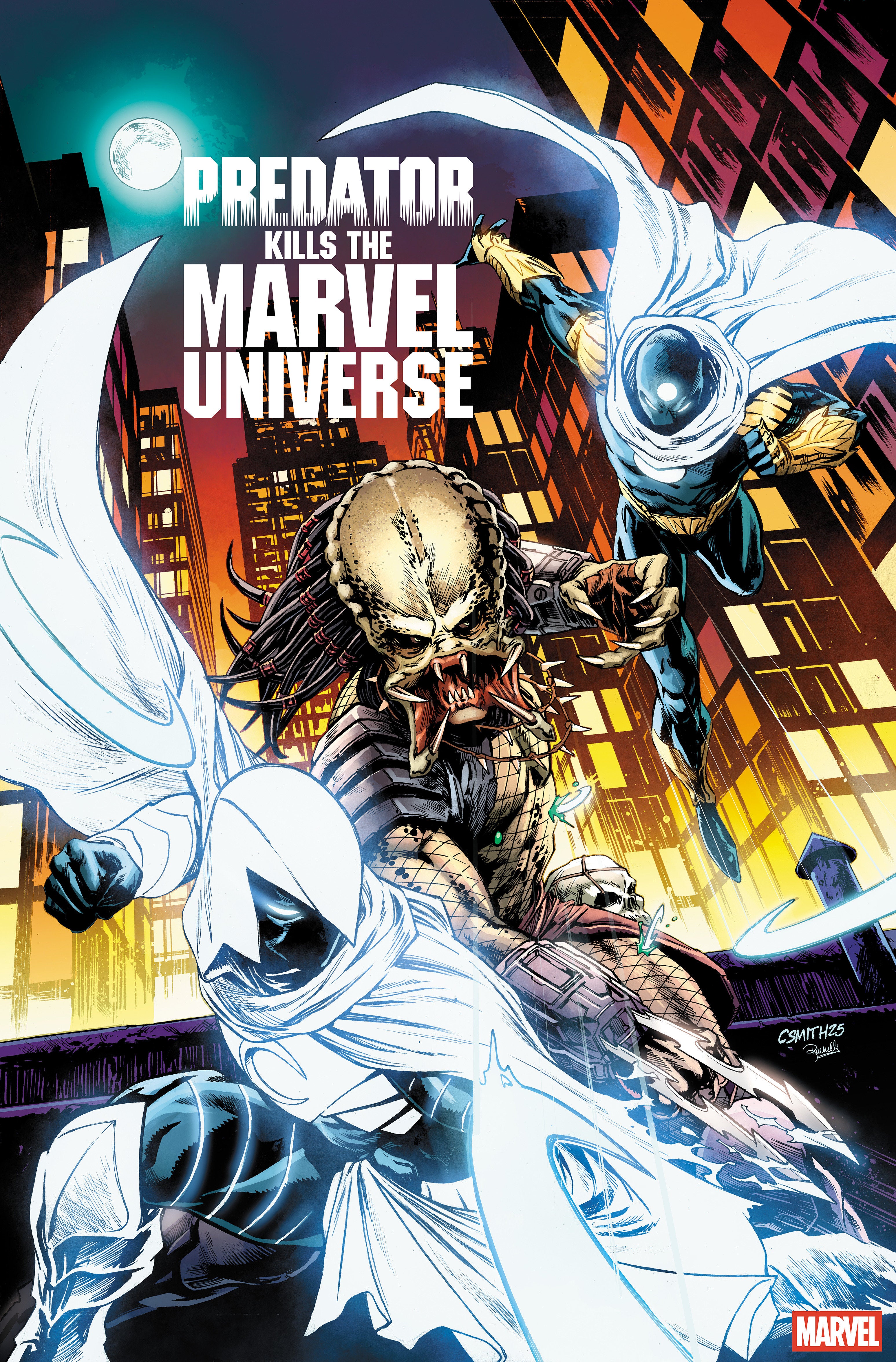 Predator Kills The Marvel Universe #1 Cory Smith Hunting The Hunters Variant | Dragon's Lair Comics and Fantasy Houston TX