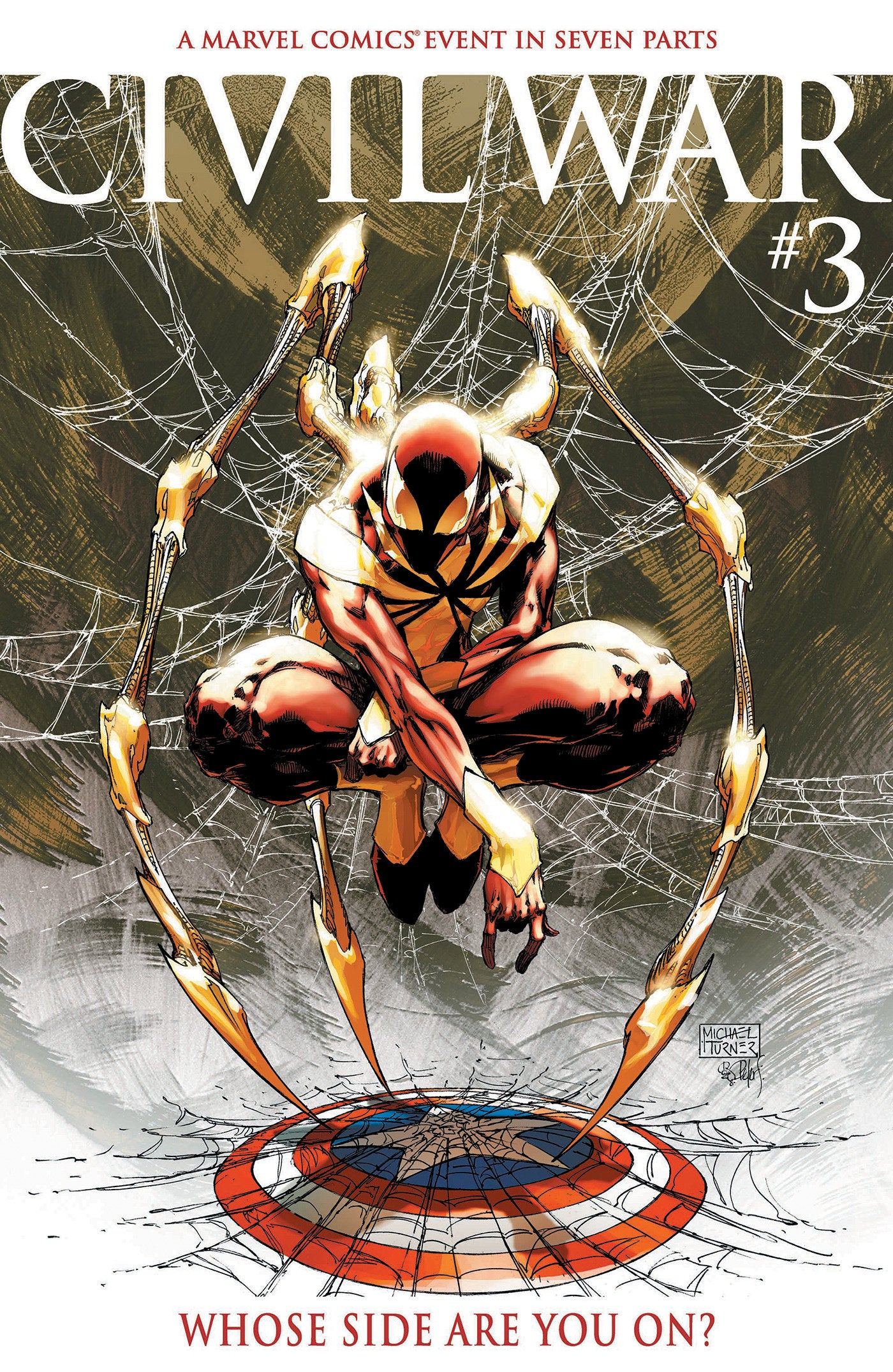 Civil War #3 Facsimile Edition Michael Turner Foil Variant | Dragon's Lair Comics and Fantasy Houston TX