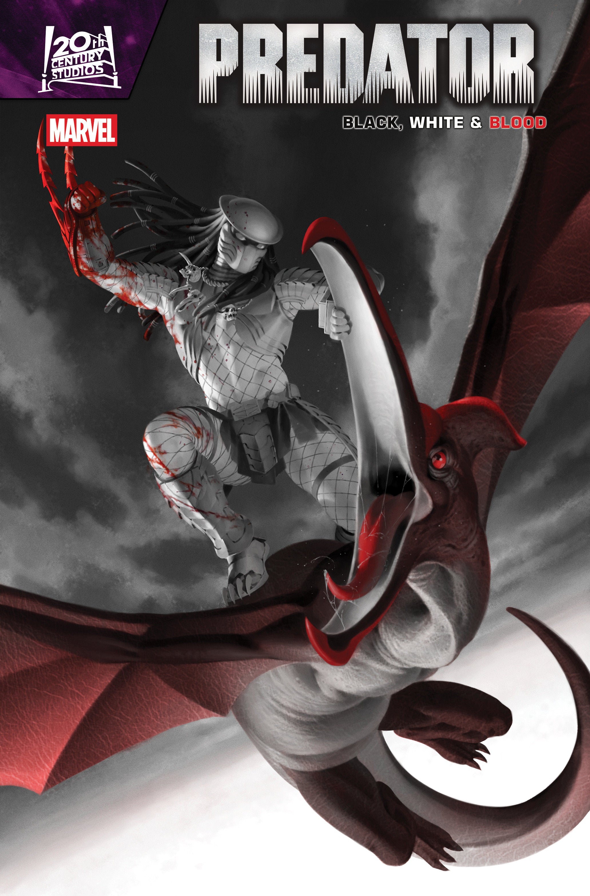 Predator: Black, White & Blood #4 Junggeun Yoon Variant | Dragon's Lair Comics and Fantasy Houston TX