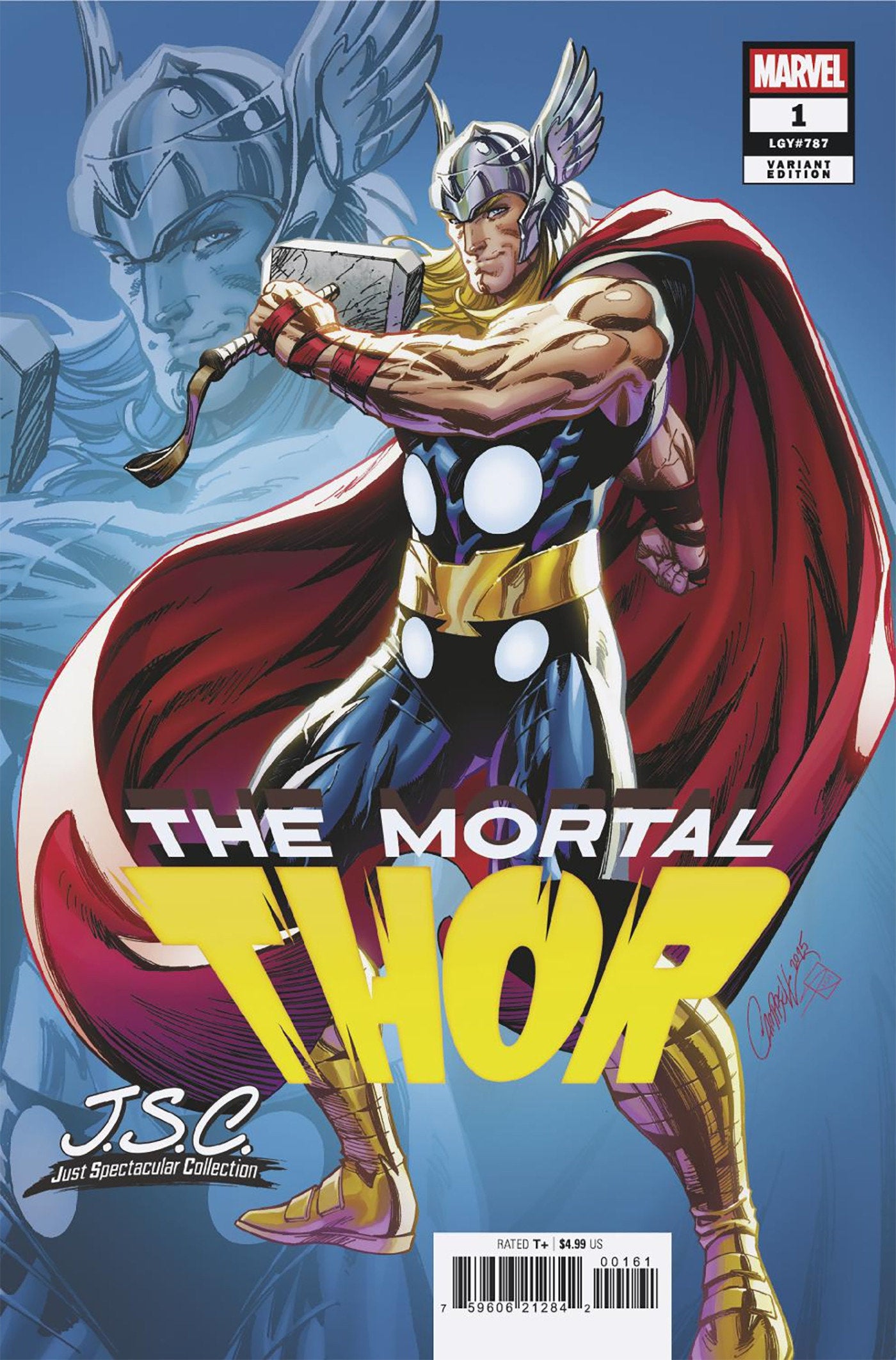 Thor #1 J. Scott Campbell Just Spectacular Collection Variant | Dragon's Lair Comics and Fantasy Houston TX
