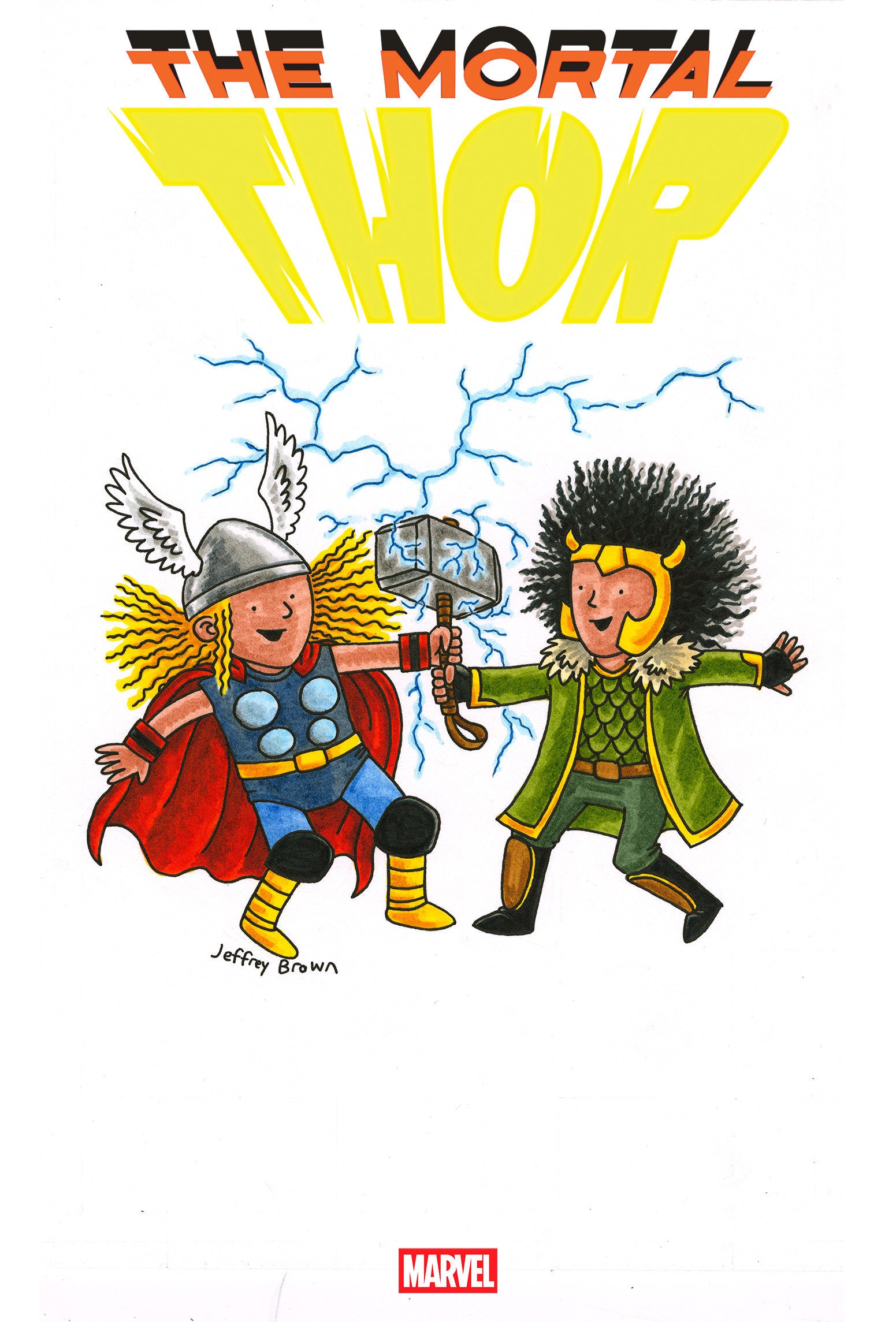 Thor #1 Jeffrey Brown Variant | Dragon's Lair Comics and Fantasy Houston TX