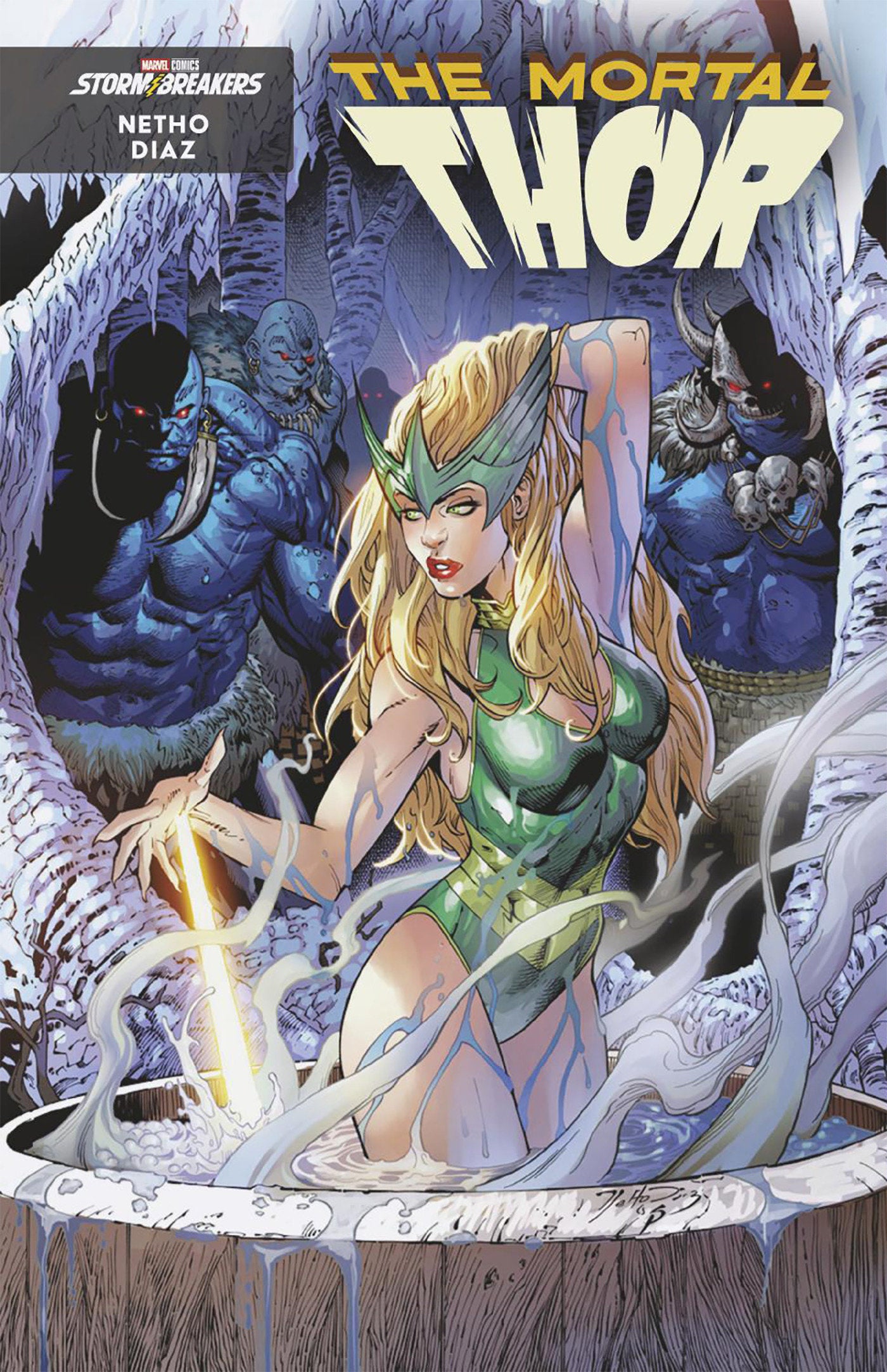 Thor #5 Netho Diaz Winter Break Variant | Dragon's Lair Comics and Fantasy Houston TX