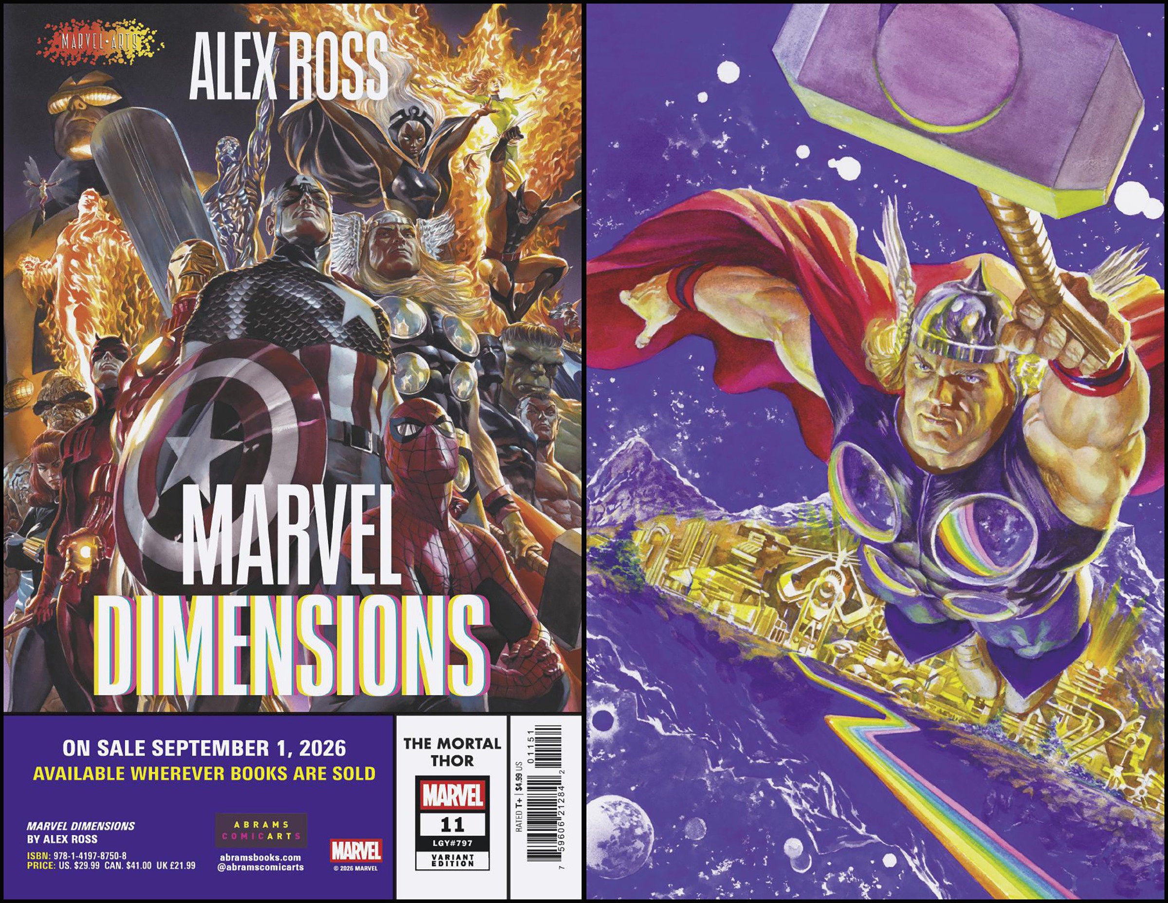 Mortal Thor #11 Alex Ross Marvel Dimensions Variant | Odin's Place
