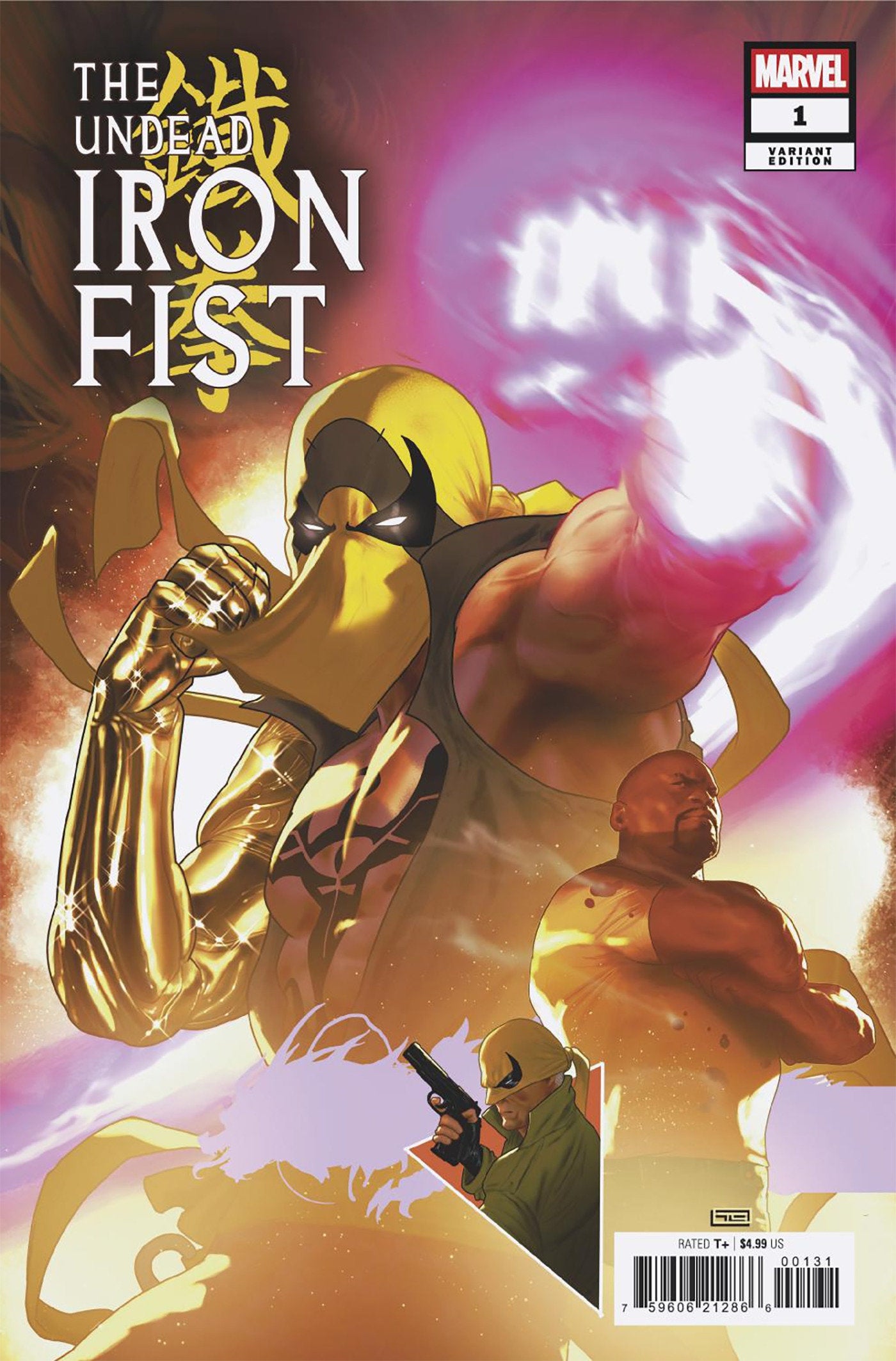 The Undead Iron Fist #1 Taurin Clarke Variant | Dragon's Lair Comics and Fantasy Houston TX