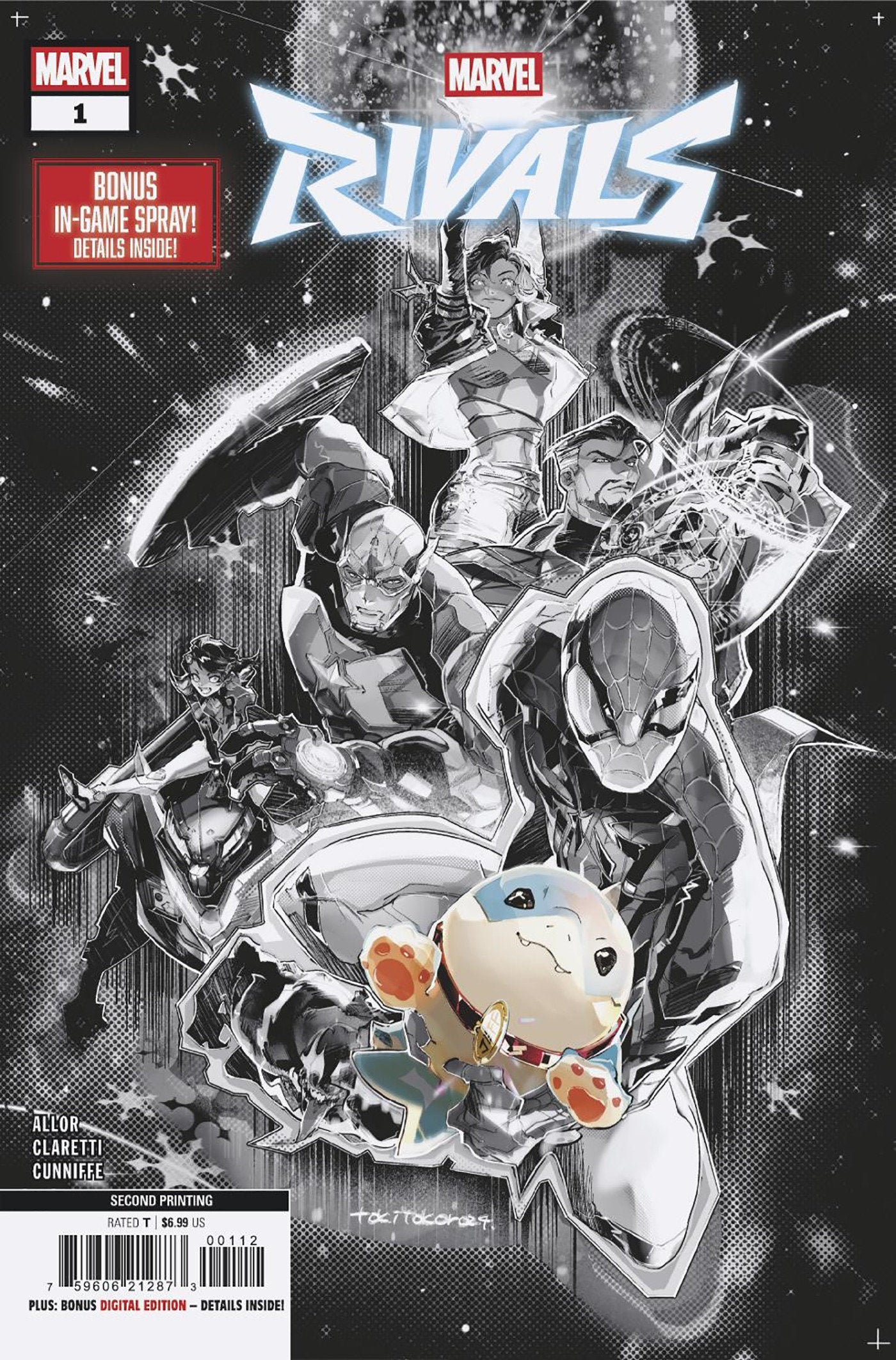 Marvel Rivals #1 Tokitokoro 2nd Print Variant | Dragon's Lair Comics and Fantasy Houston TX
