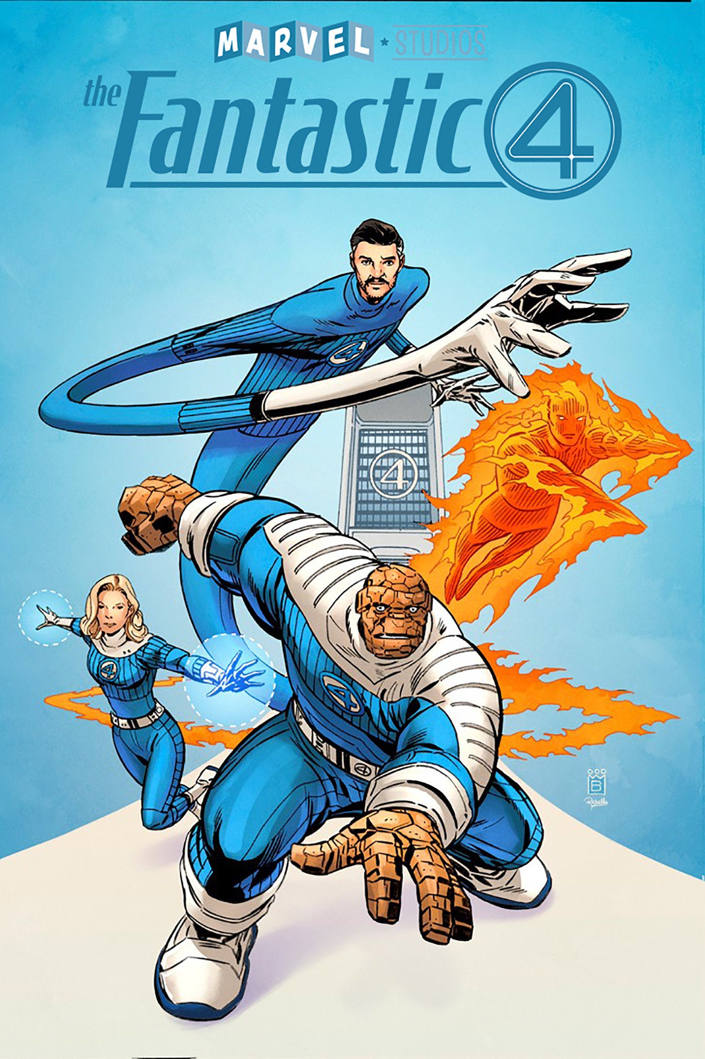 Fantastic Four: First Steps #1 Mark Buckingham Variant | Dragon's Lair Comics and Fantasy Houston TX