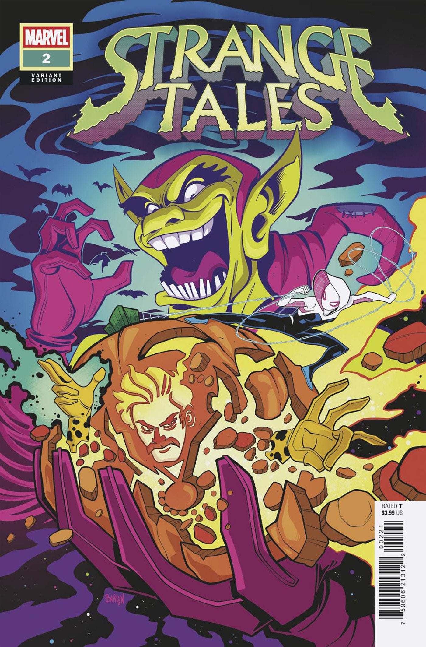 Strange Tales #2 Dave Bardin Variant | Dragon's Lair Comics and Fantasy Houston TX