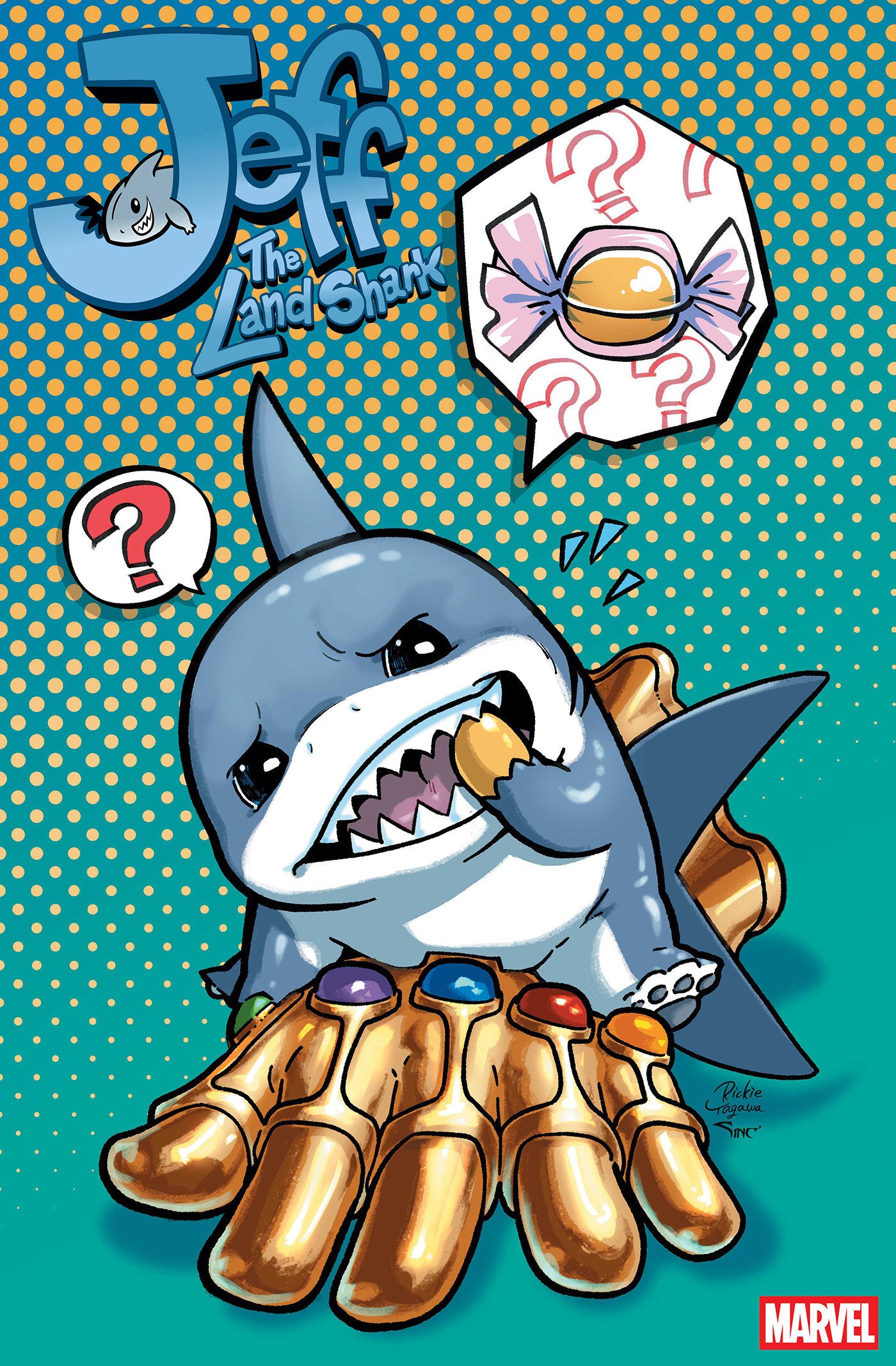 Jeff The Land Shark #1 Rickie Yagawa Foil Variant | Dragon's Lair Comics and Fantasy Houston TX