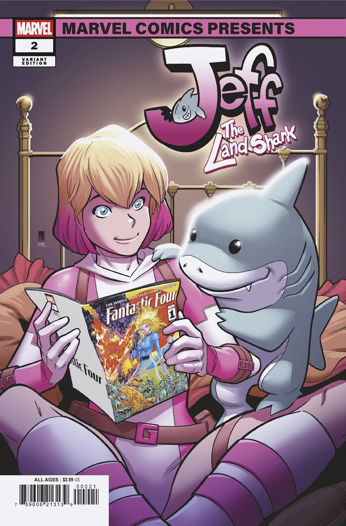 Jeff The Land Shark #2 Paco Medina Marvel Comics Presents Variant | Dragon's Lair Comics and Fantasy Houston TX