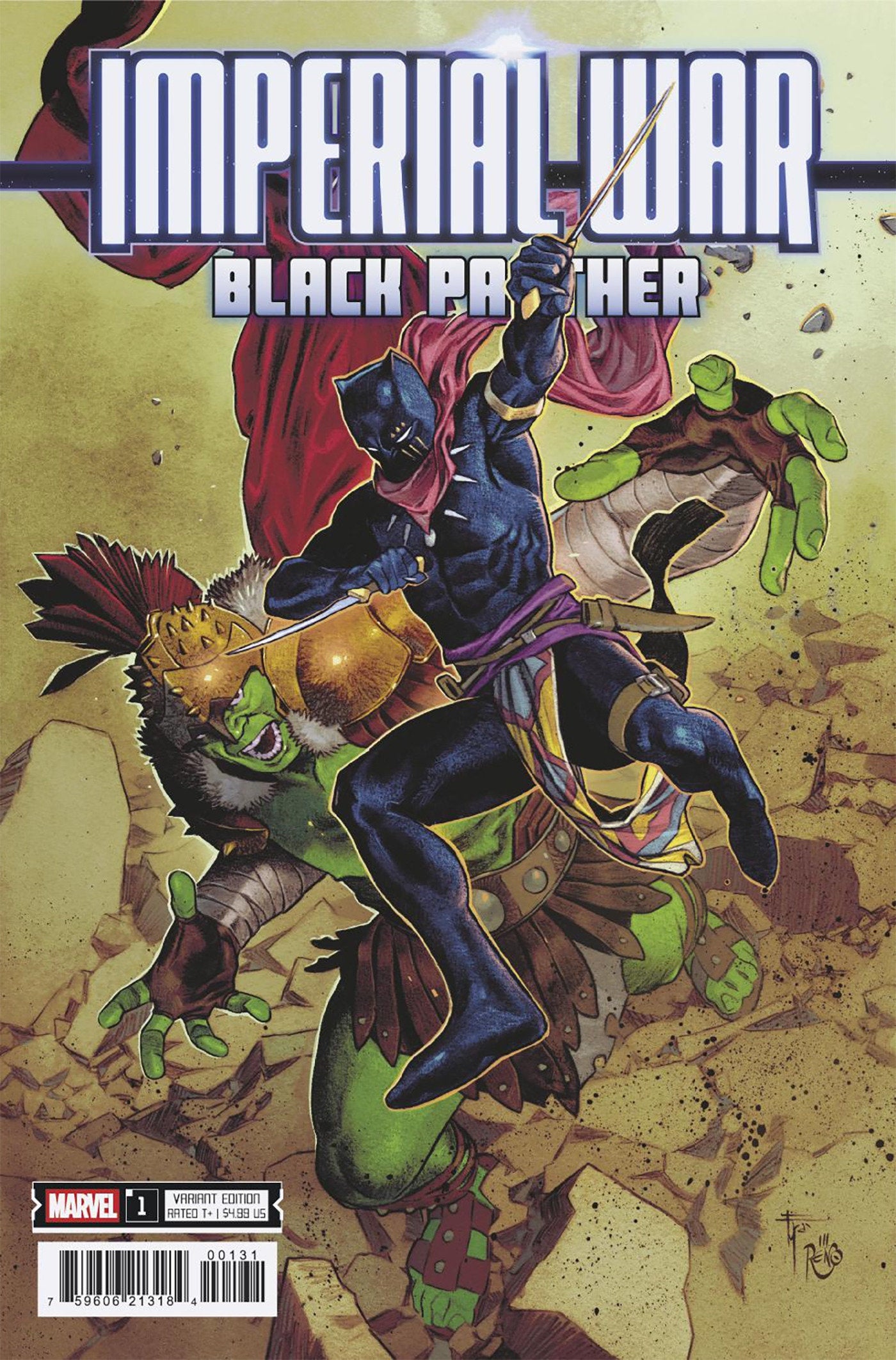 Imperial War: Black Panther #1 Francesco Mobili Variant | Dragon's Lair Comics and Fantasy Houston TX