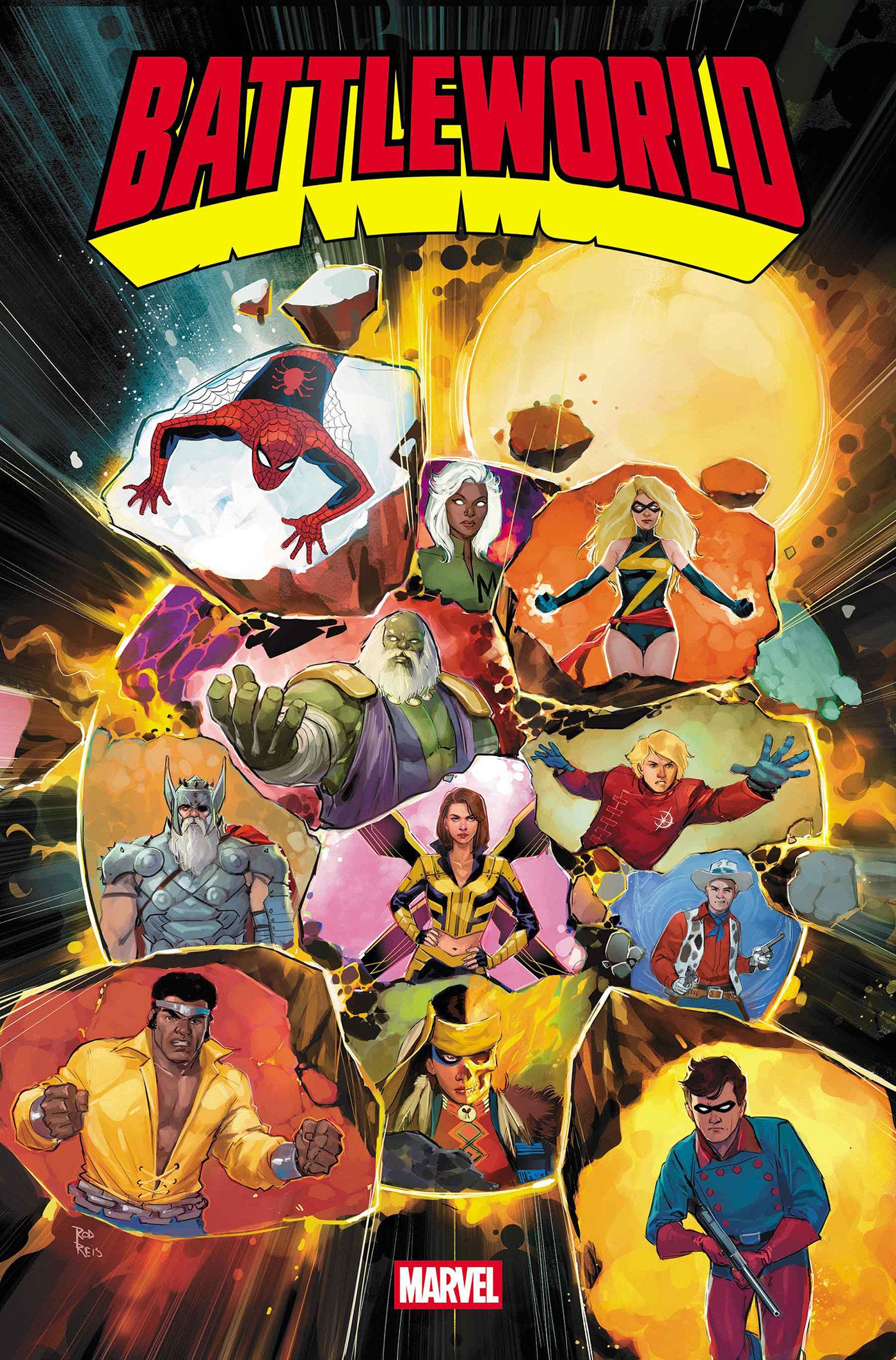 Battleworld #1 Rod Reis Promo Variant | Dragon's Lair Comics and Fantasy Houston TX