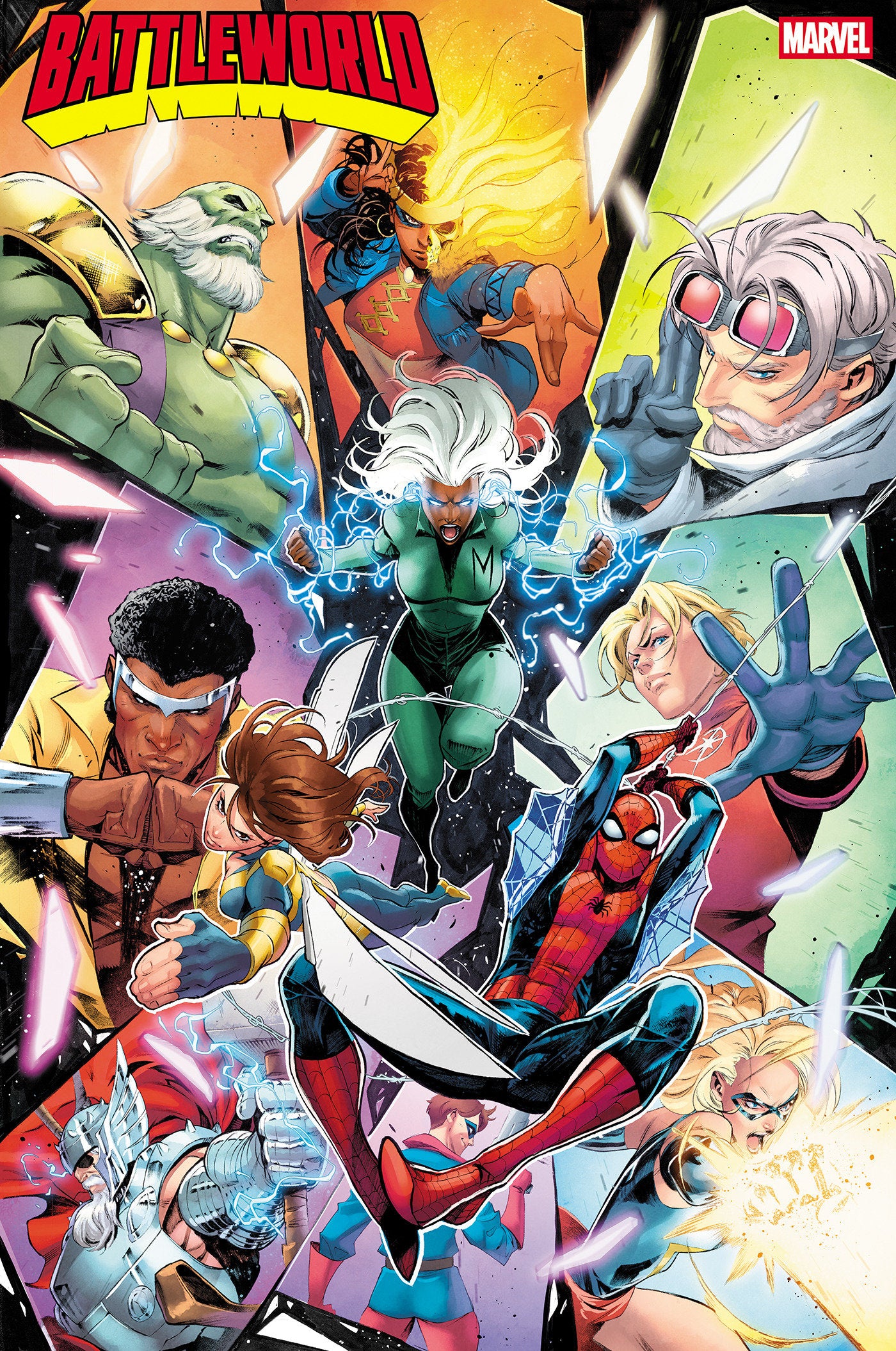 Battleworld #1 Iban Coello Foil Variant | Dragon's Lair Comics and Fantasy Houston TX