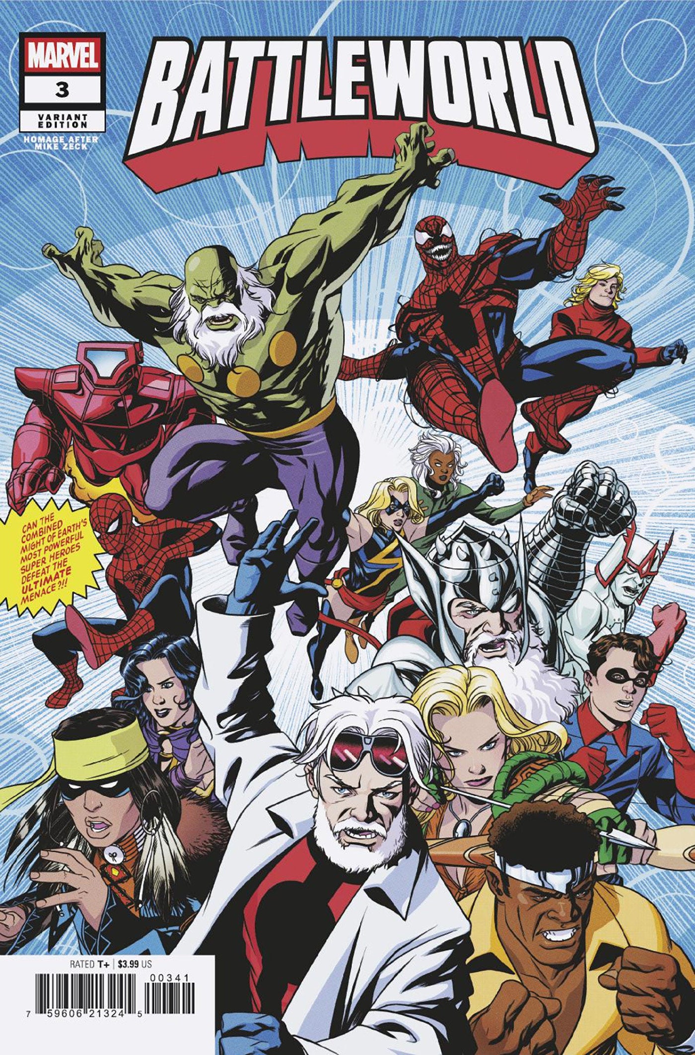 Battleworld #3 Mike McKone Homage Variant | Dragon's Lair Comics and Fantasy Houston TX