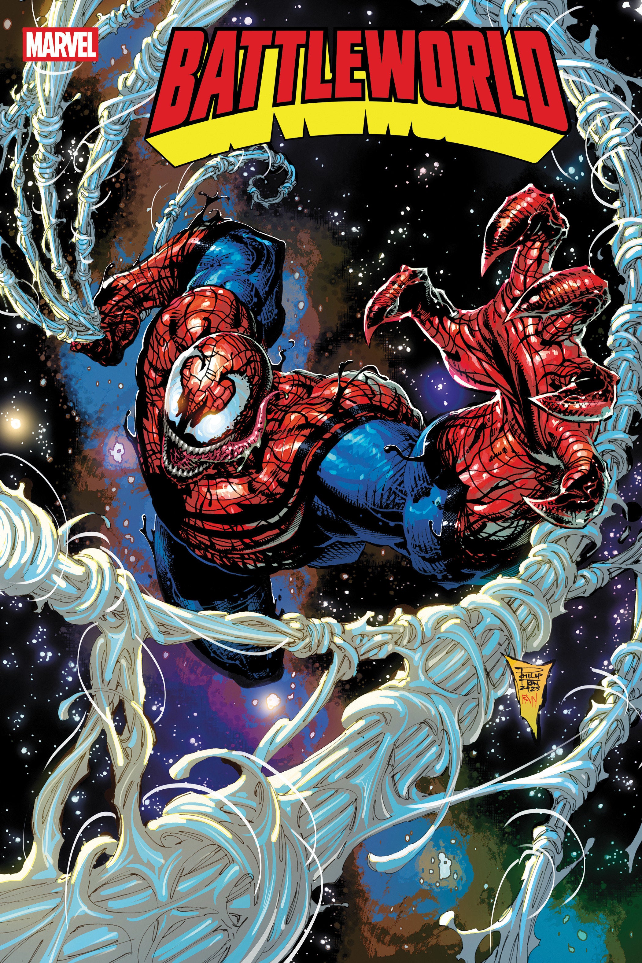 Battleworld #3 Philip Tan Venom Variant | Dragon's Lair Comics and Fantasy Houston TX