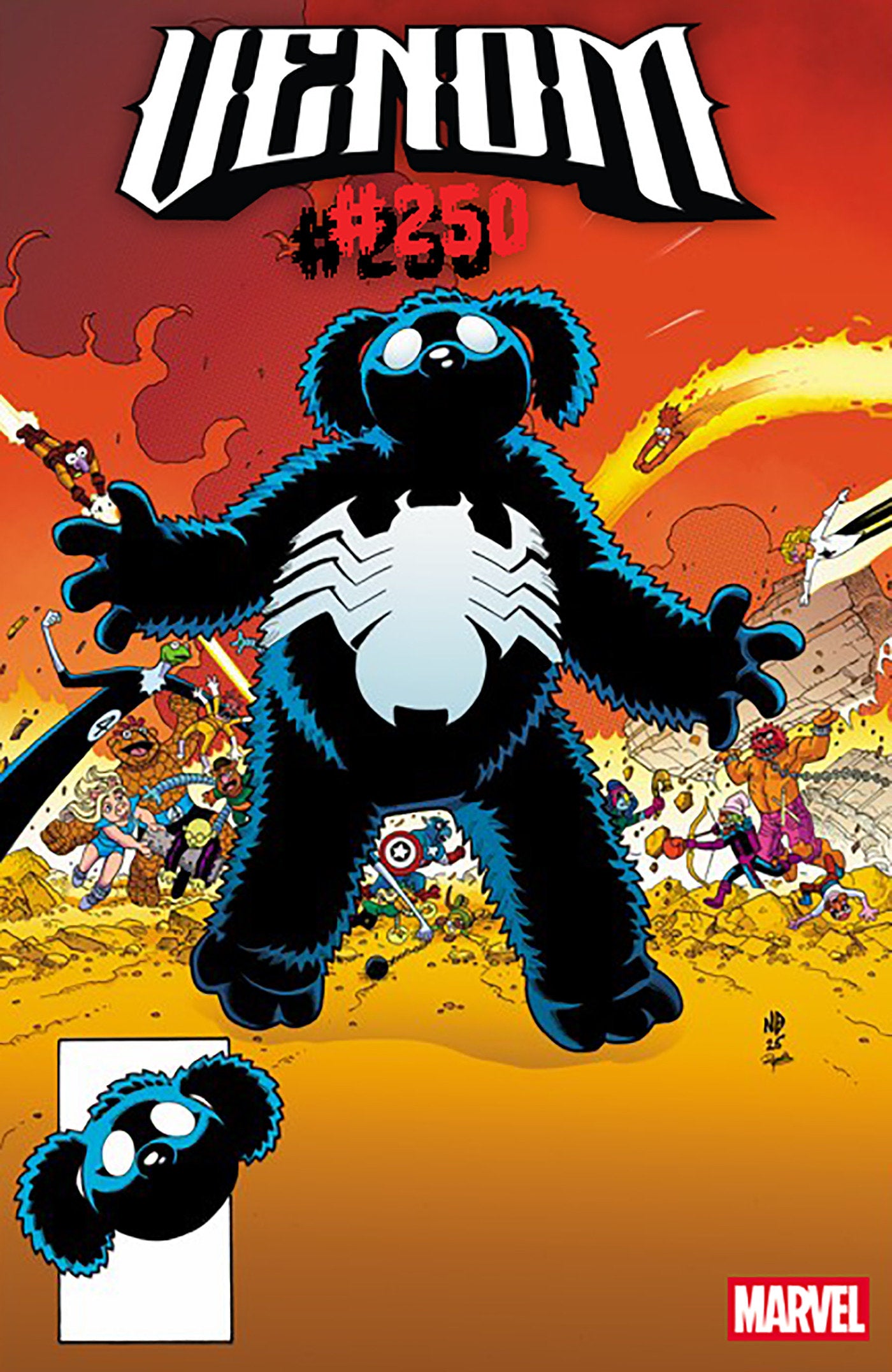 Venom #250 Nick Bradshaw Muppets Variant | Dragon's Lair Comics and Fantasy Houston TX