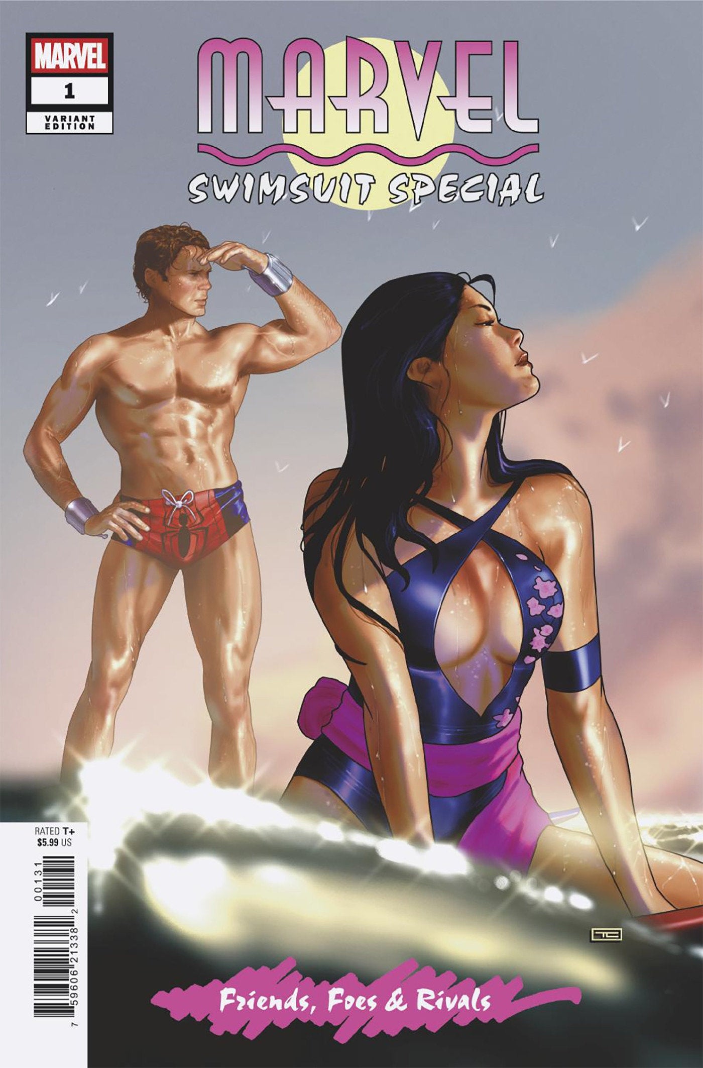 Marvel Swimsuit Special: Friends, Foes & Rivals #1 Taurin Clarke Variant | Dragon's Lair Comics and Fantasy Houston TX