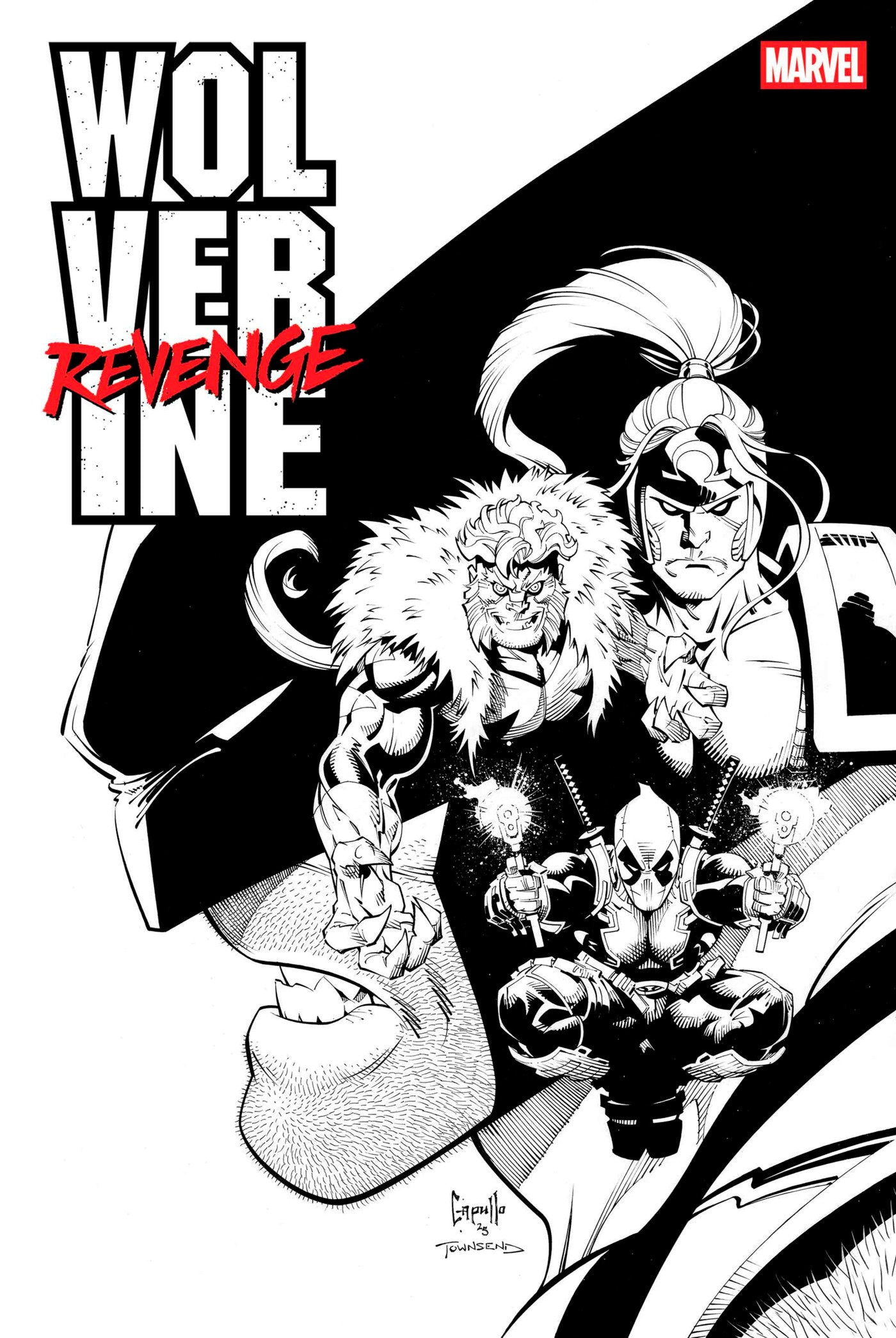Wolverine: Revenge - Red Band: Raw - Black & White Edition #1 [Polybagged] | Dragon's Lair Comics and Fantasy Houston TX