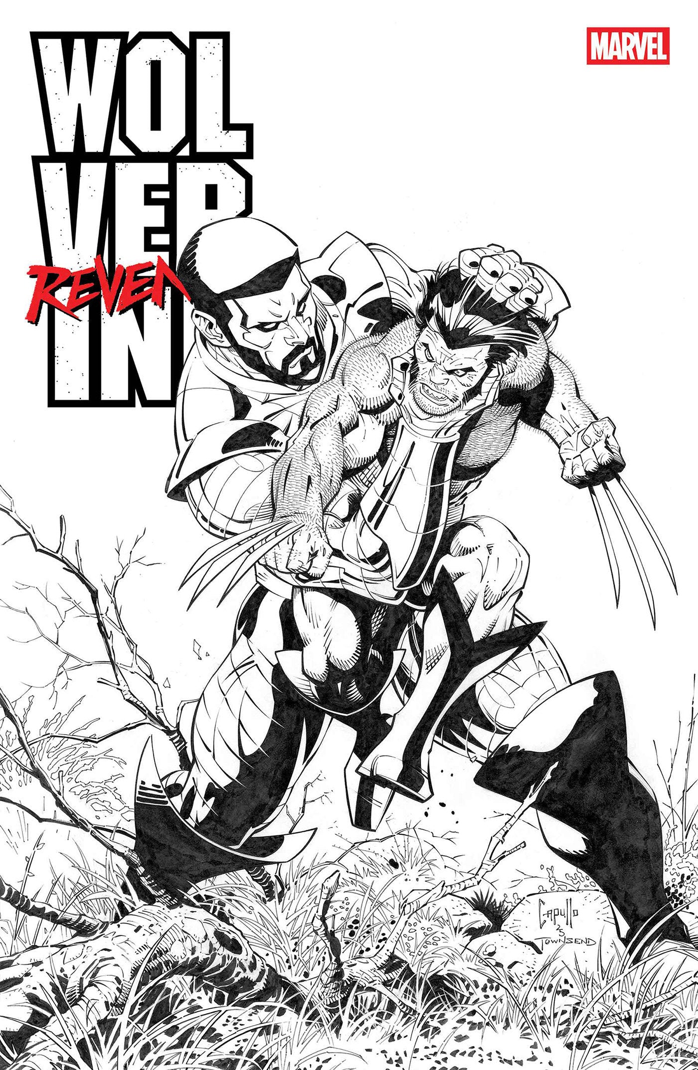 Wolverine: Revenge   Red Band: Raw   Black & White Edition #3 [Polybagged] | Dragon's Lair Comics and Fantasy Houston TX