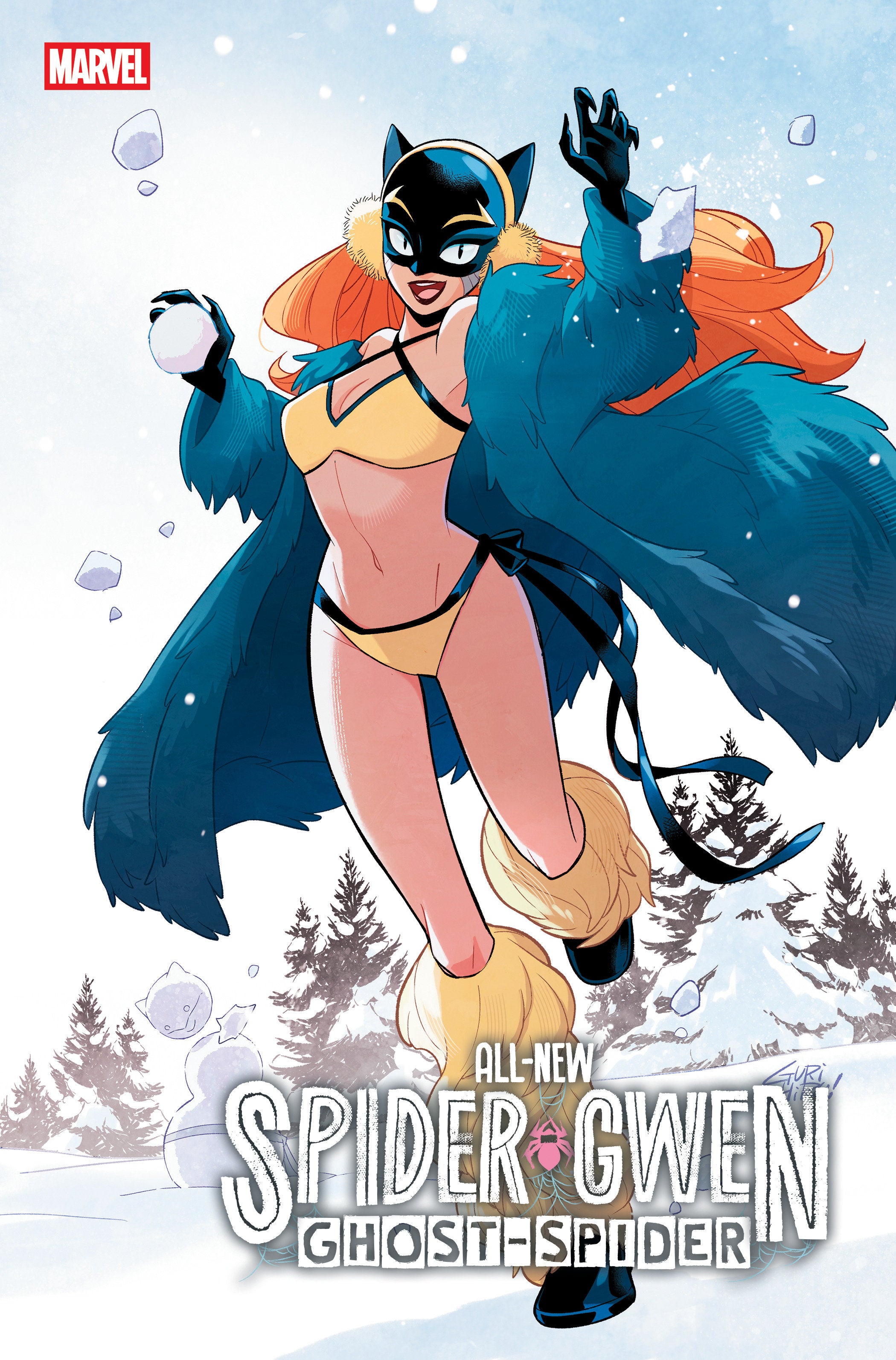 All New Spider Gwen: The Ghost Spider #5 Gurihiru Winter Break Variant | Dragon's Lair Comics and Fantasy Houston TX
