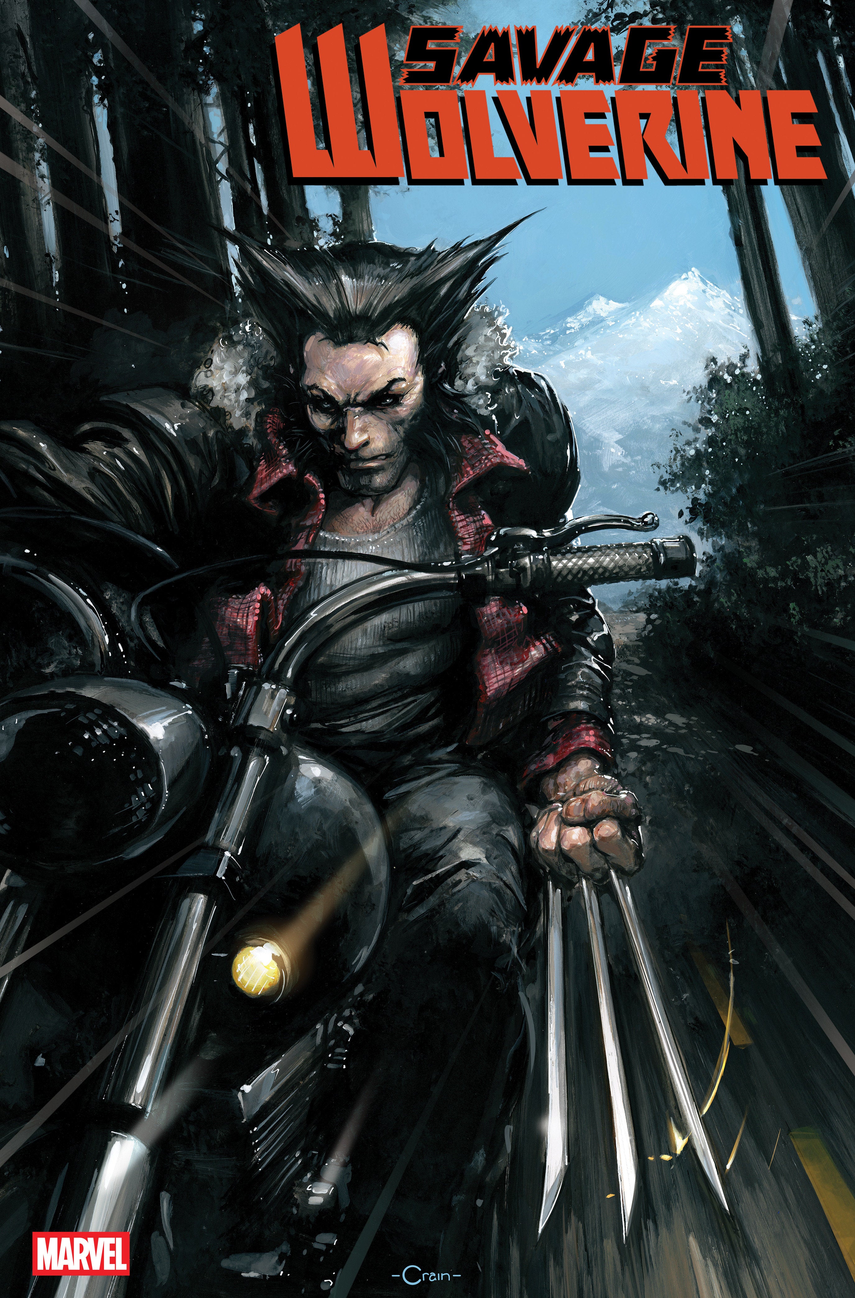 Savage Wolverine #1 Clayton Crain Variant | Dragon's Lair Comics and Fantasy Houston TX