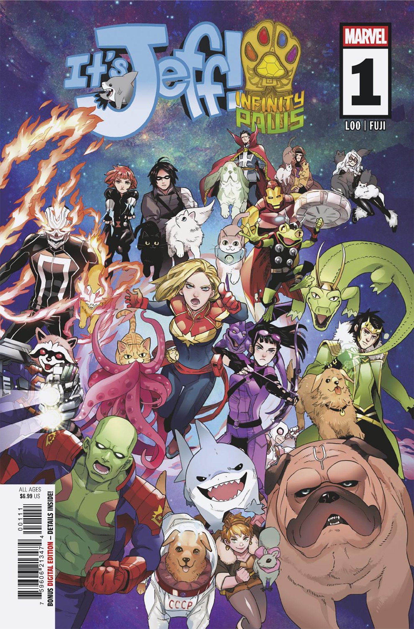 It'S Jeff: Infinity Paws #1 | Dragon's Lair Comics and Fantasy Houston TX