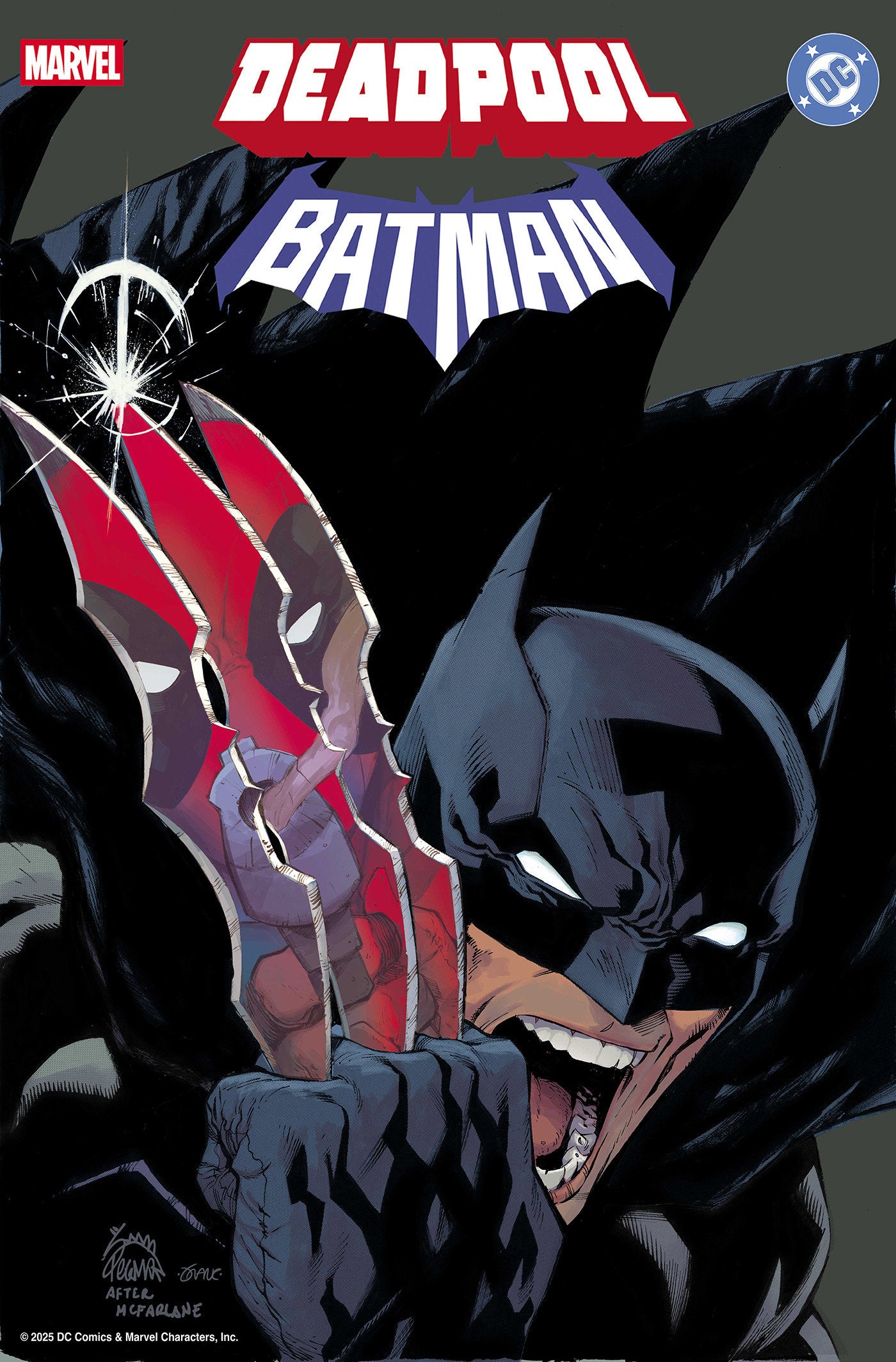 Marvel/DC: Deadpool/Batman #1 Ryan Stegman Homage Variant | Dragon's Lair Comics and Fantasy Houston TX