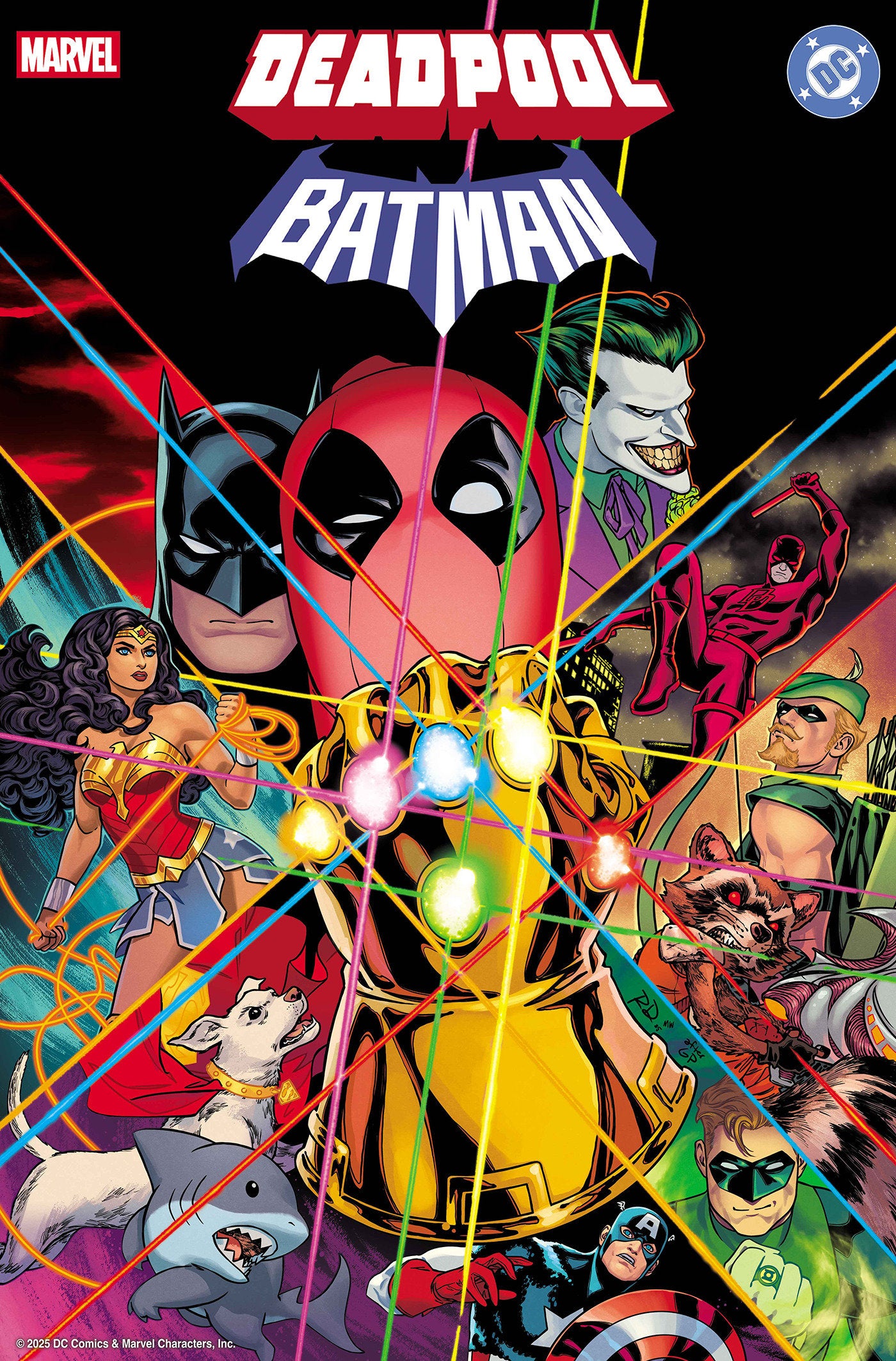 Marvel/DC: Deadpool/Batman #1 Russell Dauterman Homage Variant | Dragon's Lair Comics and Fantasy Houston TX