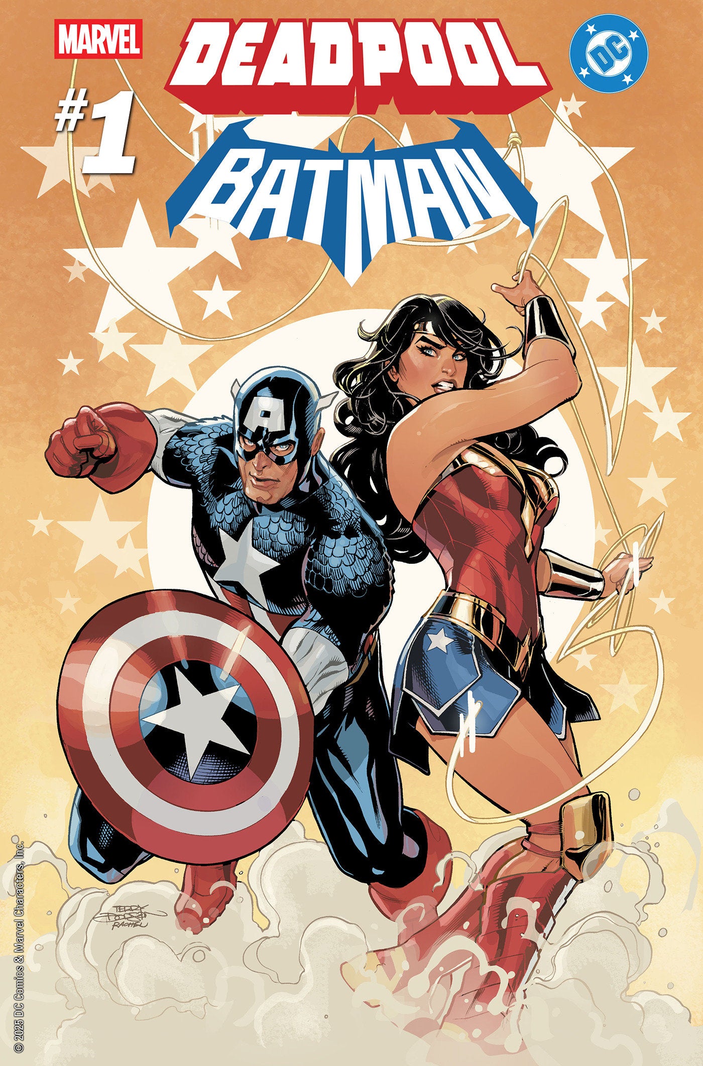 Marvel/DC: Deadpool/Batman #1 Terry Dodson Variant | Dragon's Lair Comics and Fantasy Houston TX